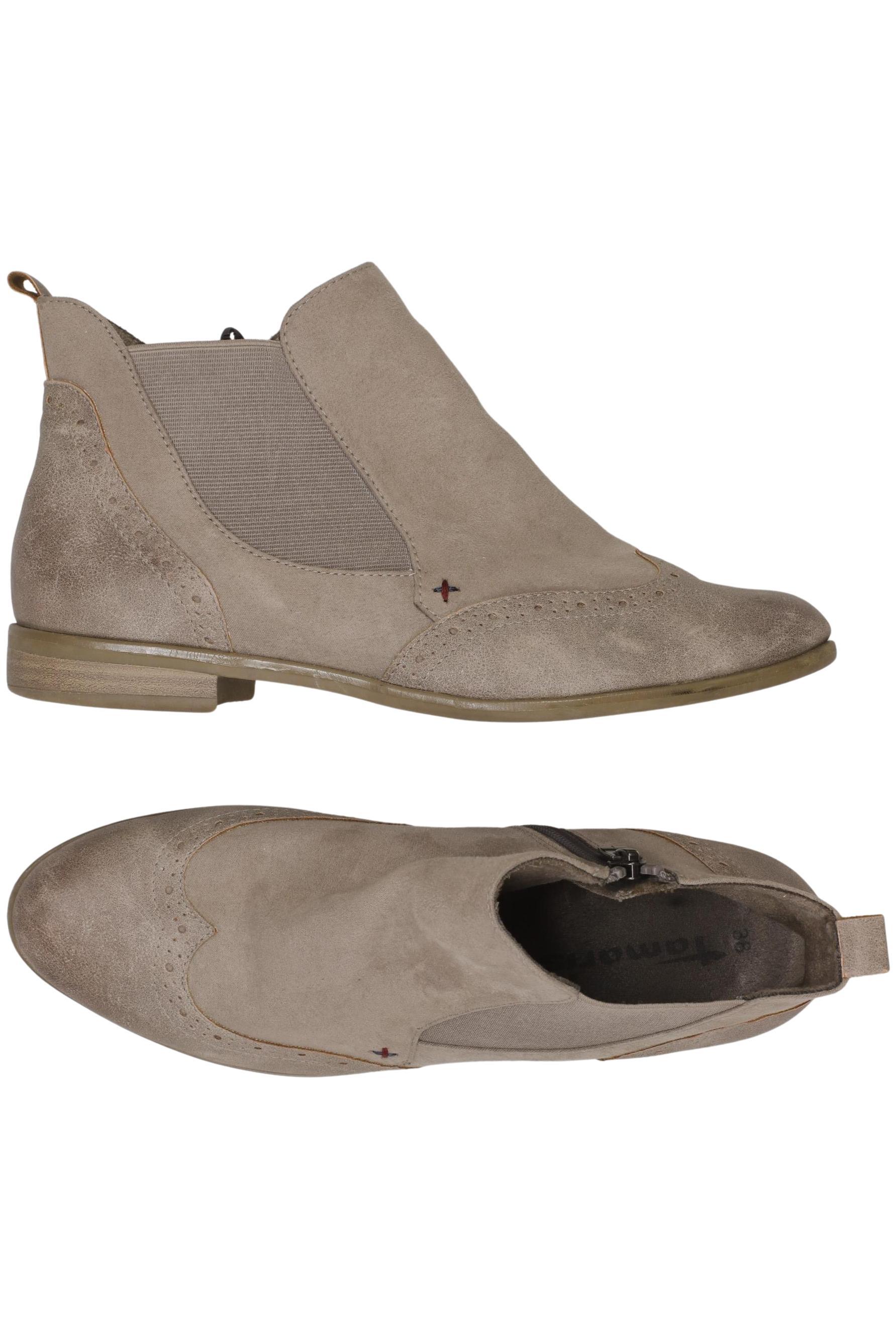 

Tamaris Damen Stiefelette, beige, Gr. 38