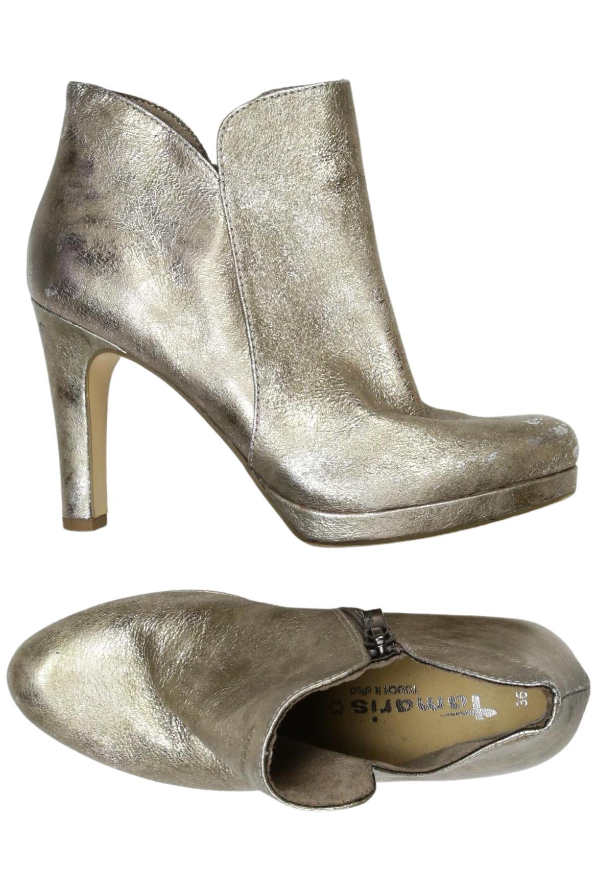 

Tamaris Damen Stiefelette, silber, Gr. 37