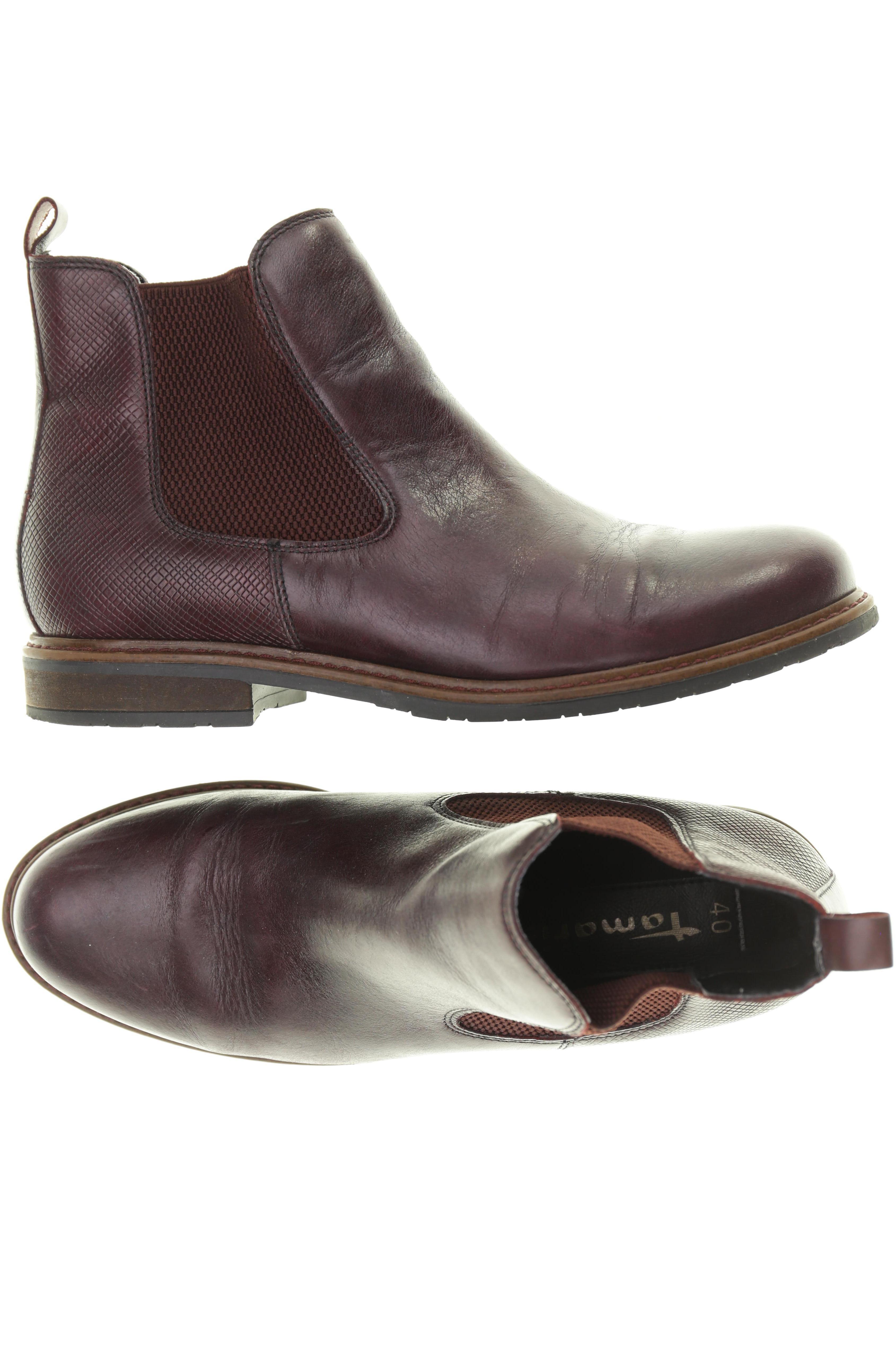 

Tamaris Damen Stiefelette, rot, Gr. 40