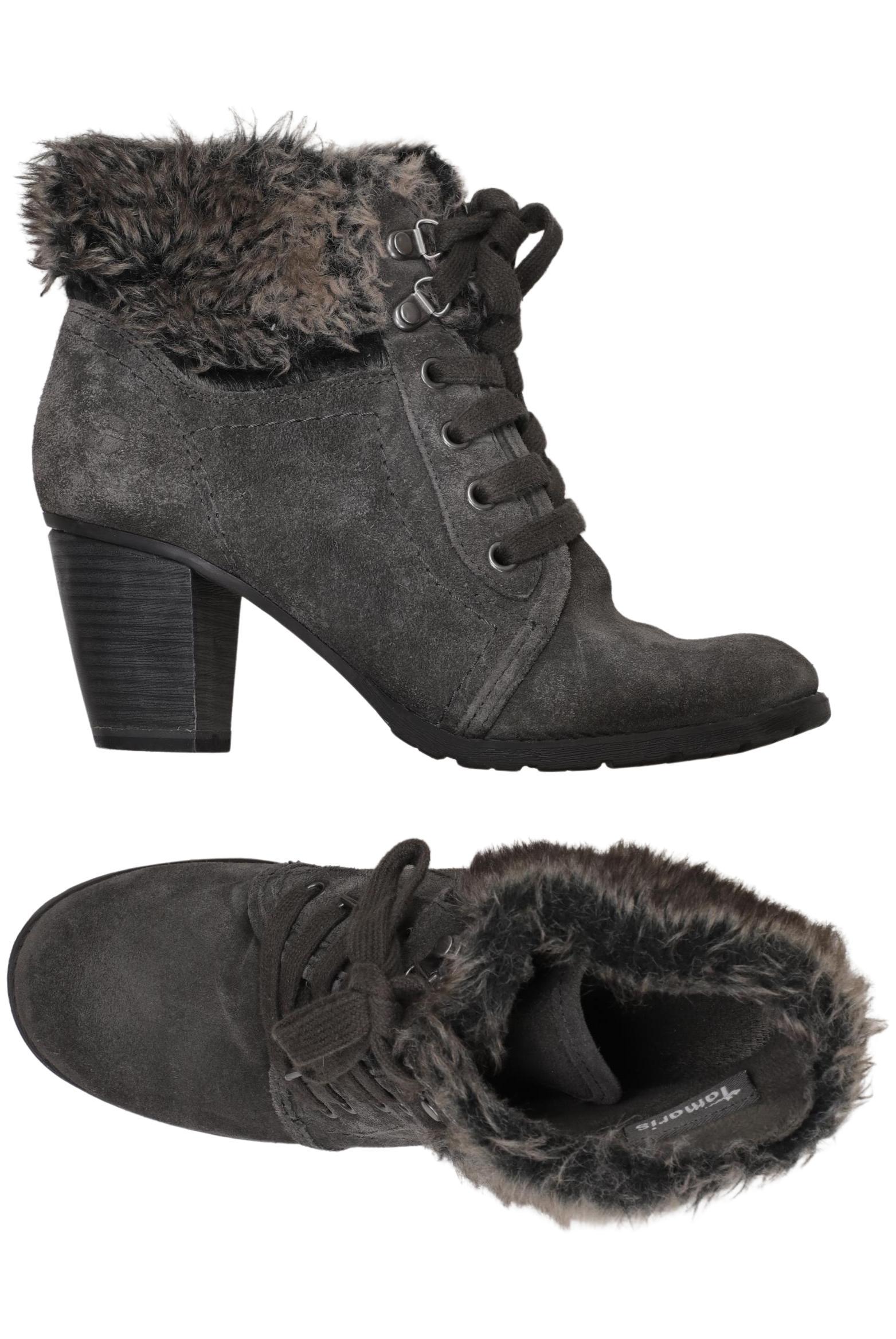 

Tamaris Damen Stiefelette, grau, Gr. 37