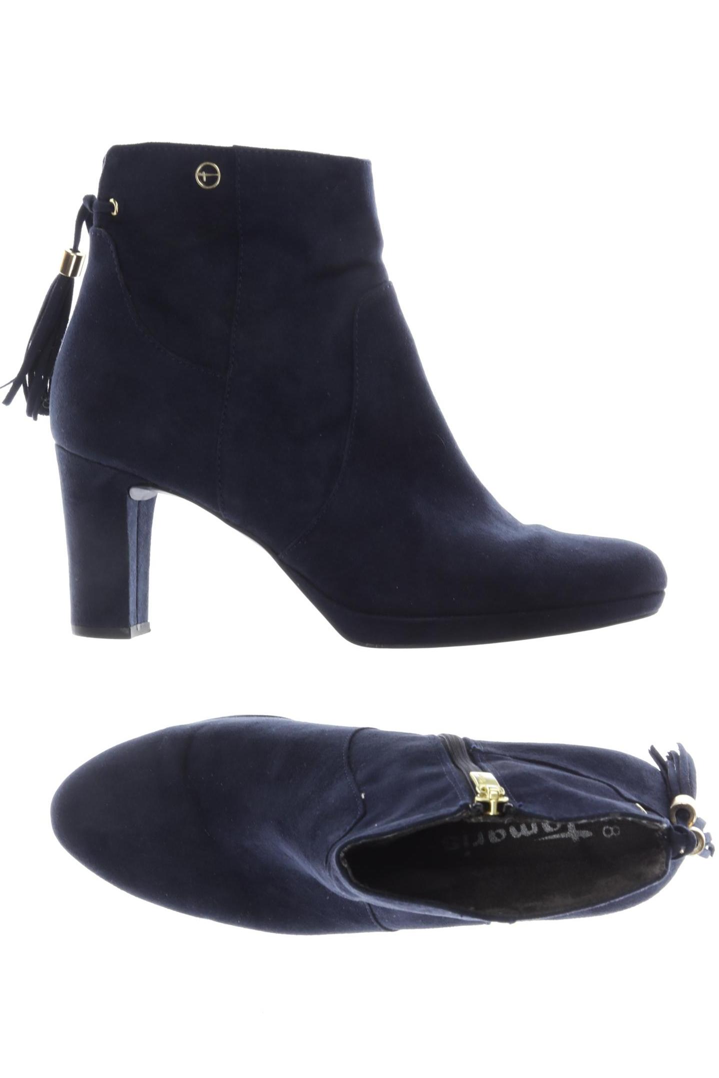 

Tamaris Damen Stiefelette, marineblau, Gr. 38