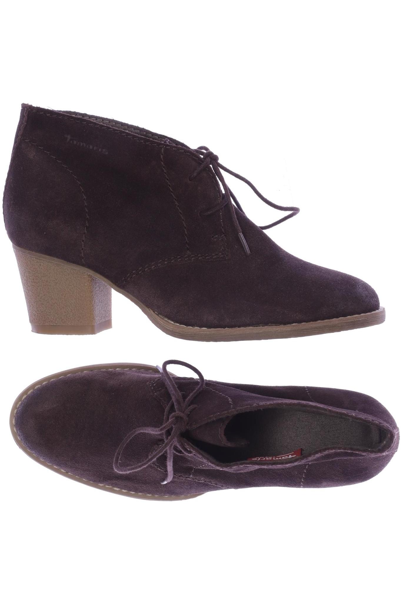 

Tamaris Damen Stiefelette, bordeaux, Gr. 38