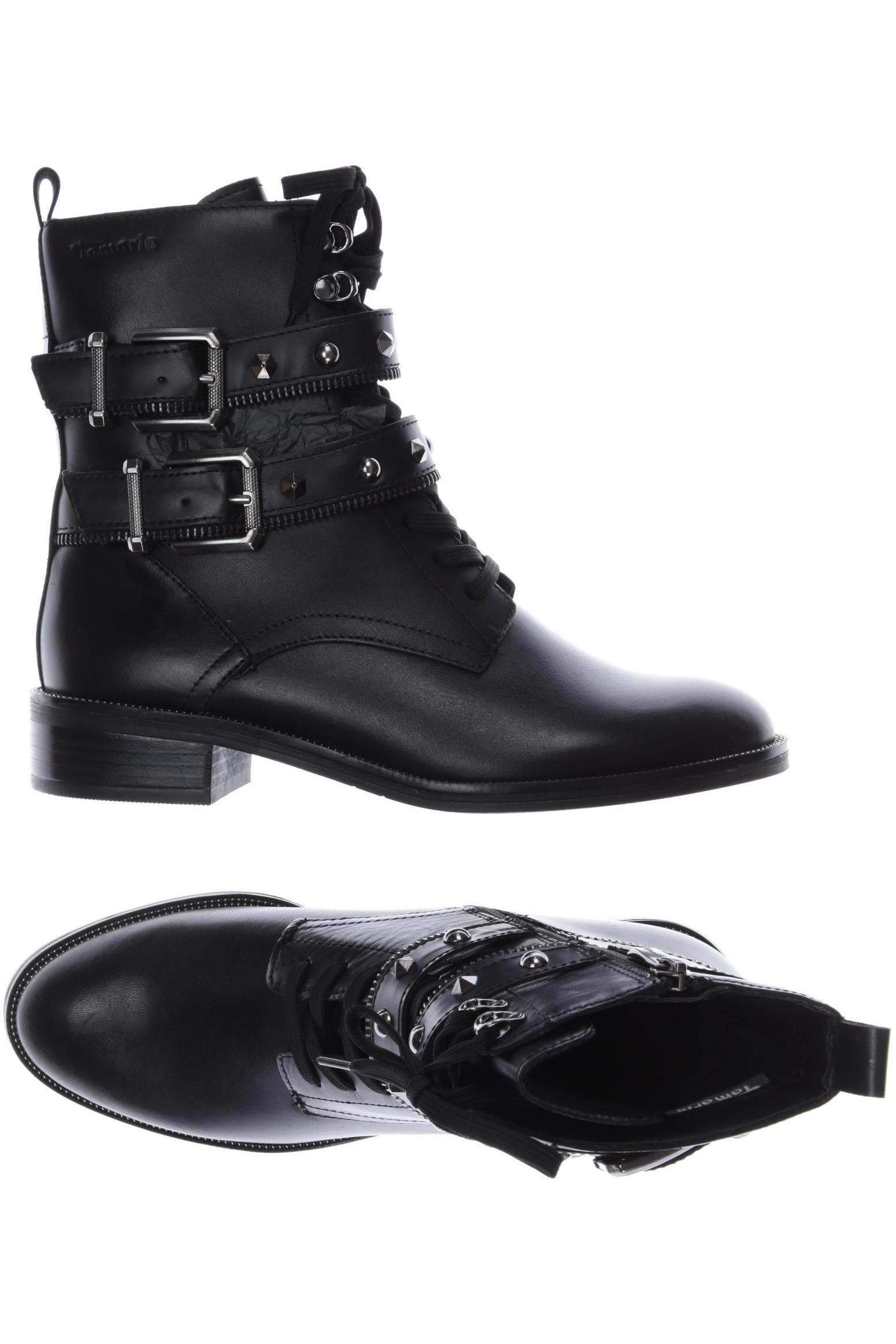 

Tamaris Damen Stiefelette, schwarz, Gr. 39