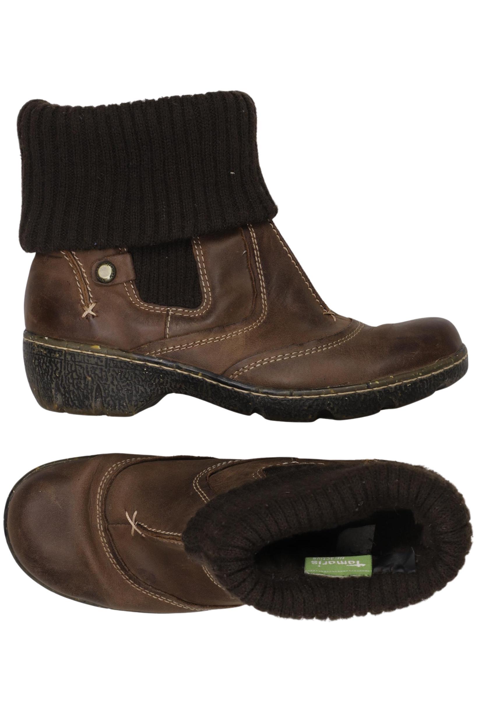 

Tamaris Damen Stiefelette, braun, Gr. 40