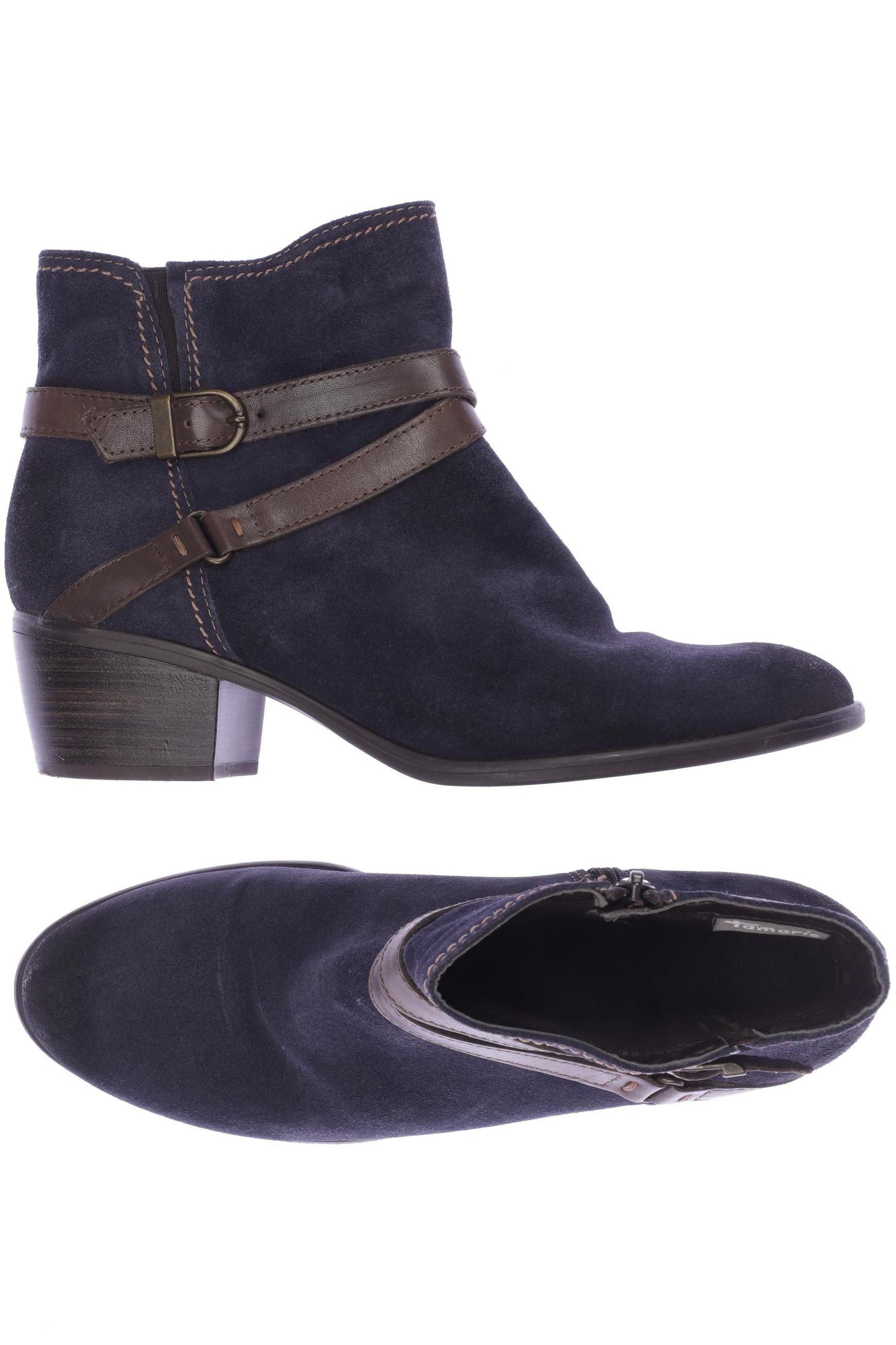 

Tamaris Damen Stiefelette, marineblau, Gr. 41