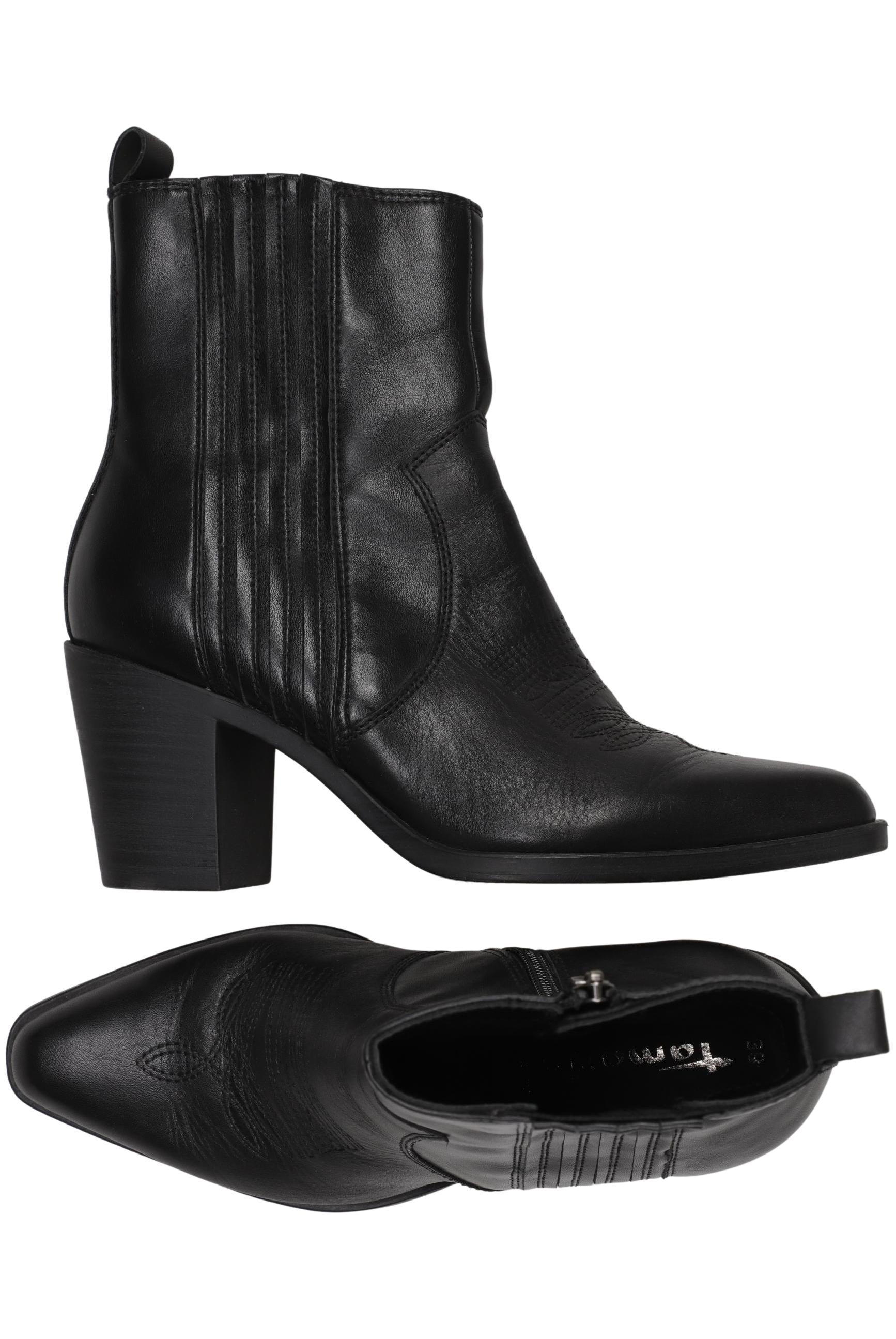 

Tamaris Damen Stiefelette, schwarz, Gr. 39
