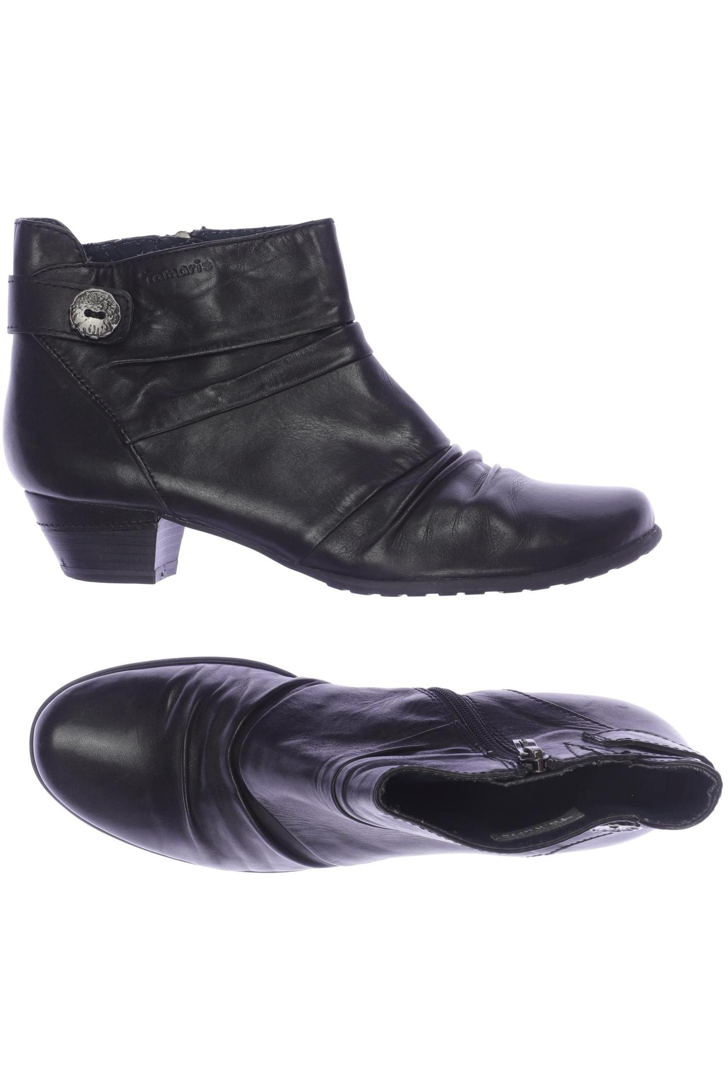 

Tamaris Damen Stiefelette, schwarz, Gr. 39