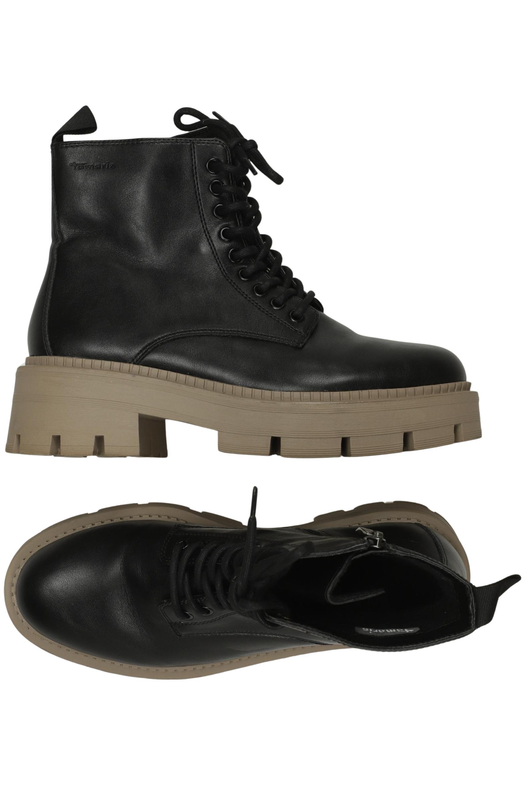 

Tamaris Damen Stiefelette, schwarz, Gr. 40