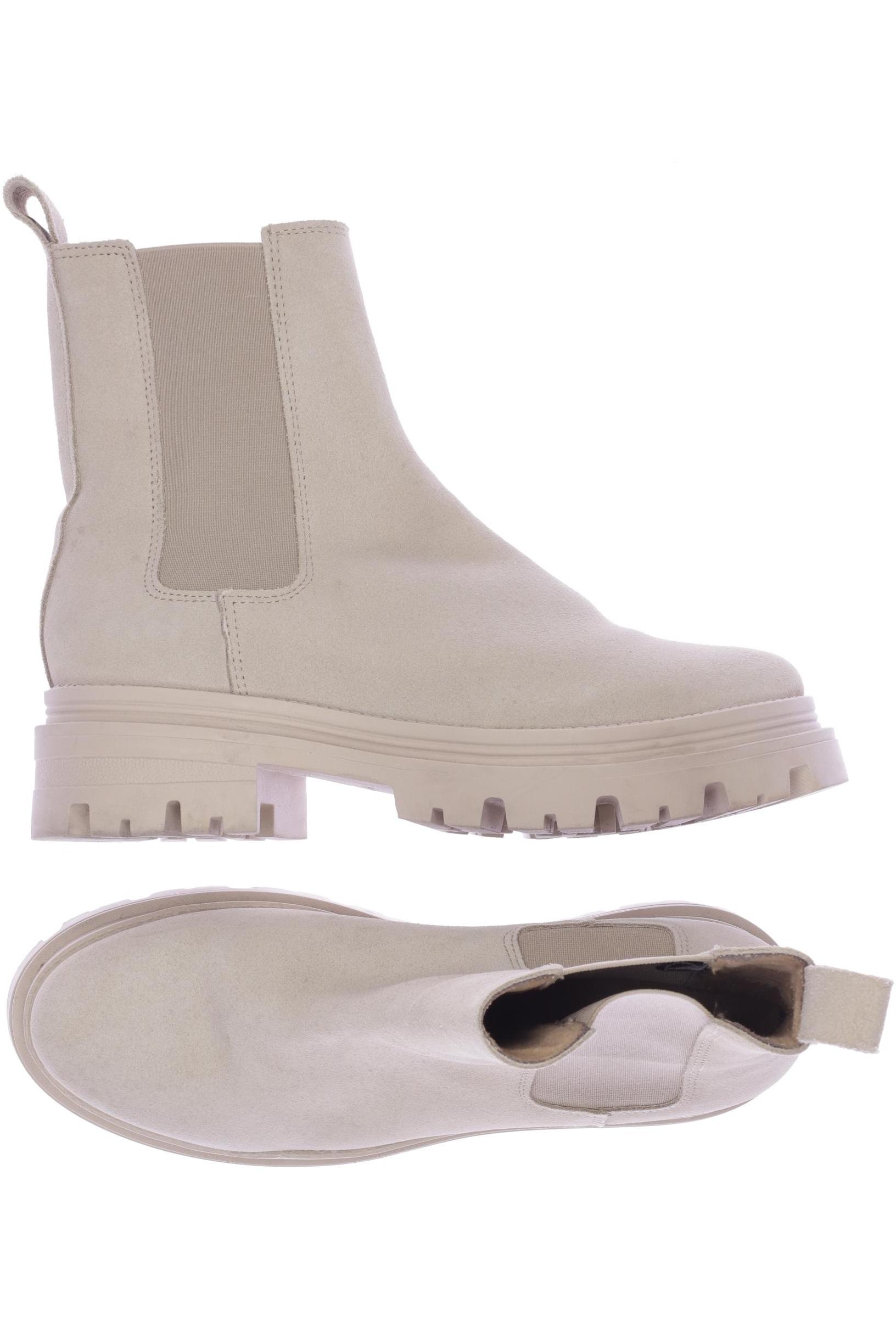 

Tamaris Damen Stiefelette, cremeweiß, Gr. 42