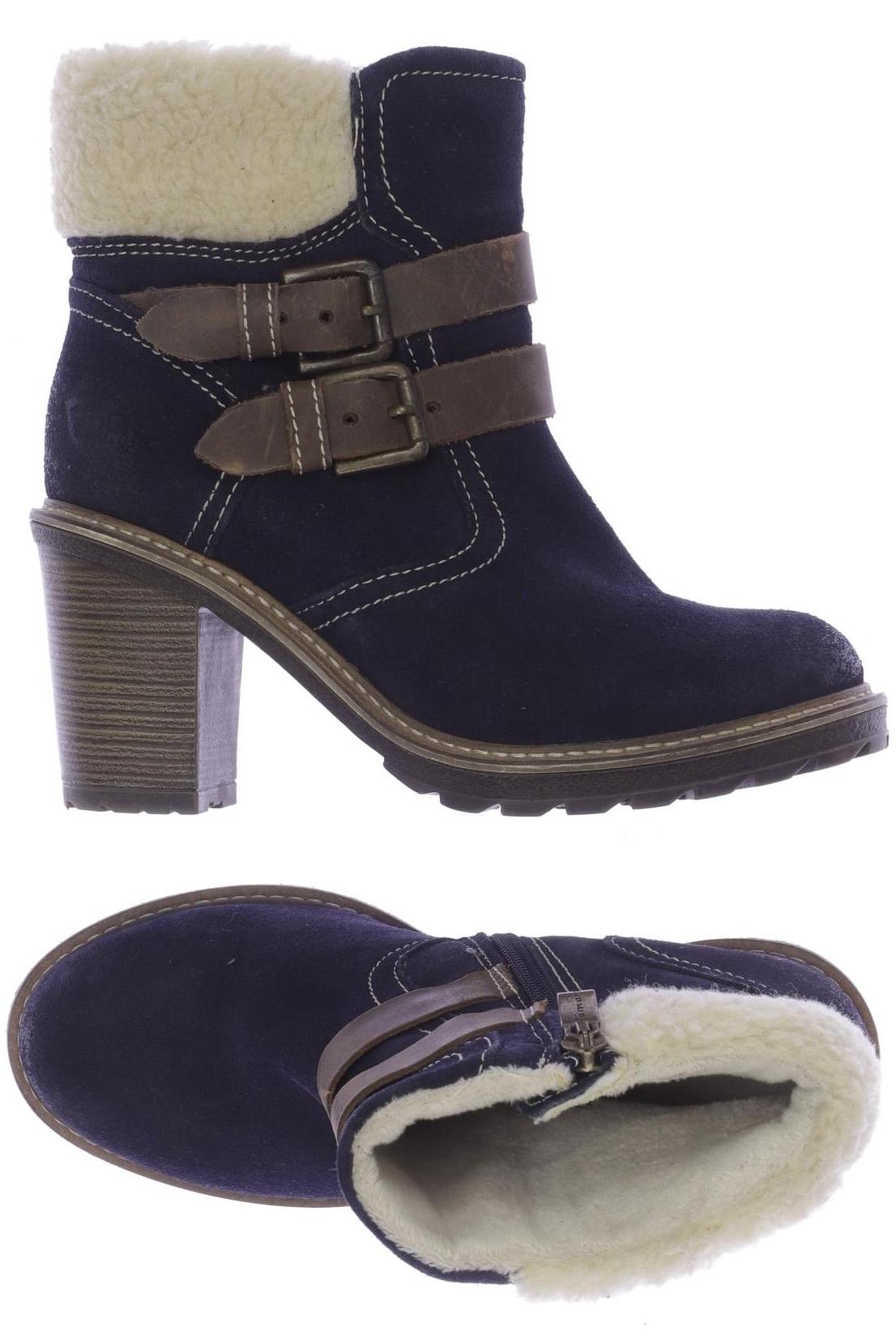 

Tamaris Damen Stiefelette, marineblau, Gr. 36