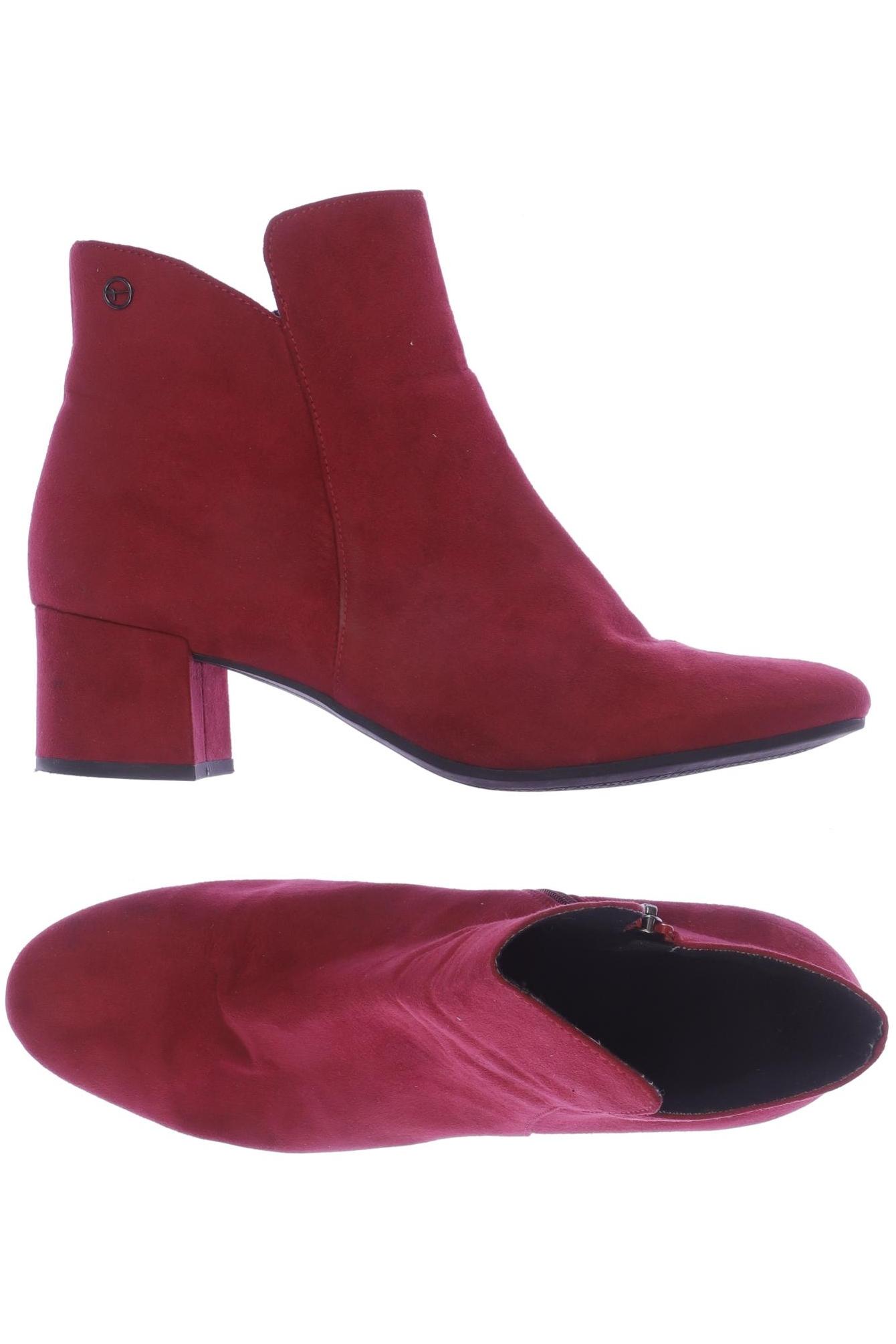 

Tamaris Damen Stiefelette, rot, Gr. 41