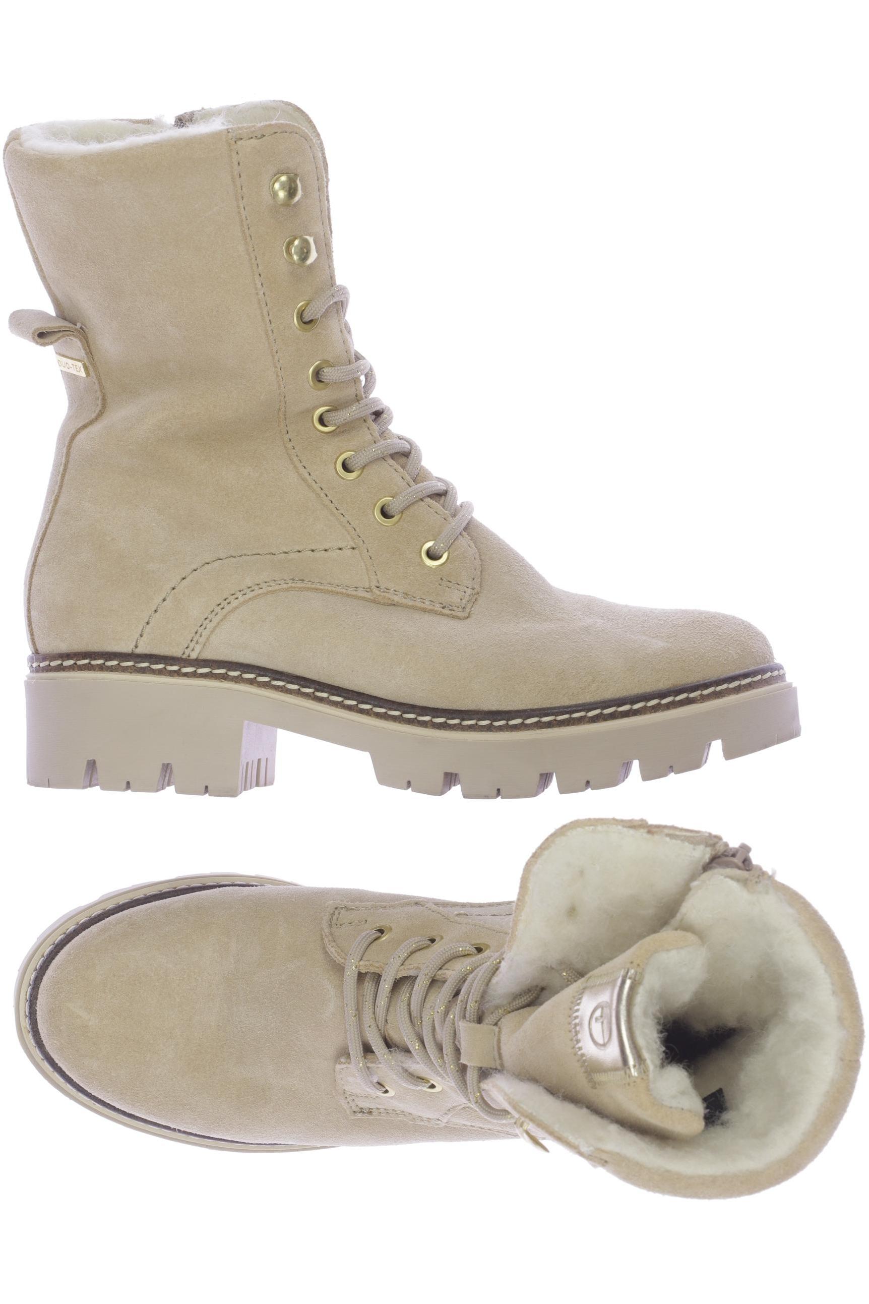 

Tamaris Damen Stiefelette, beige, Gr. 37