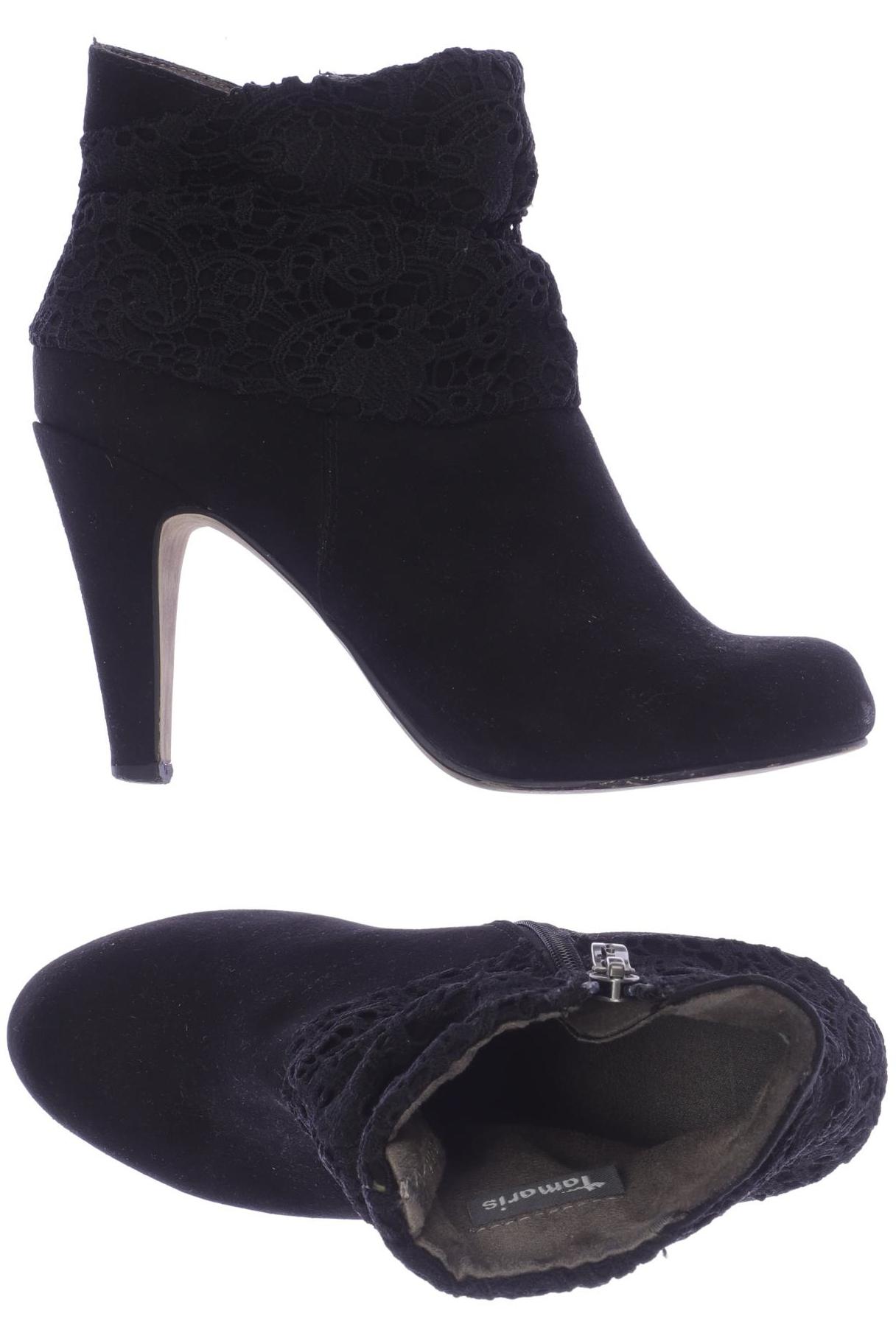 

Tamaris Damen Stiefelette, schwarz, Gr. 37.5