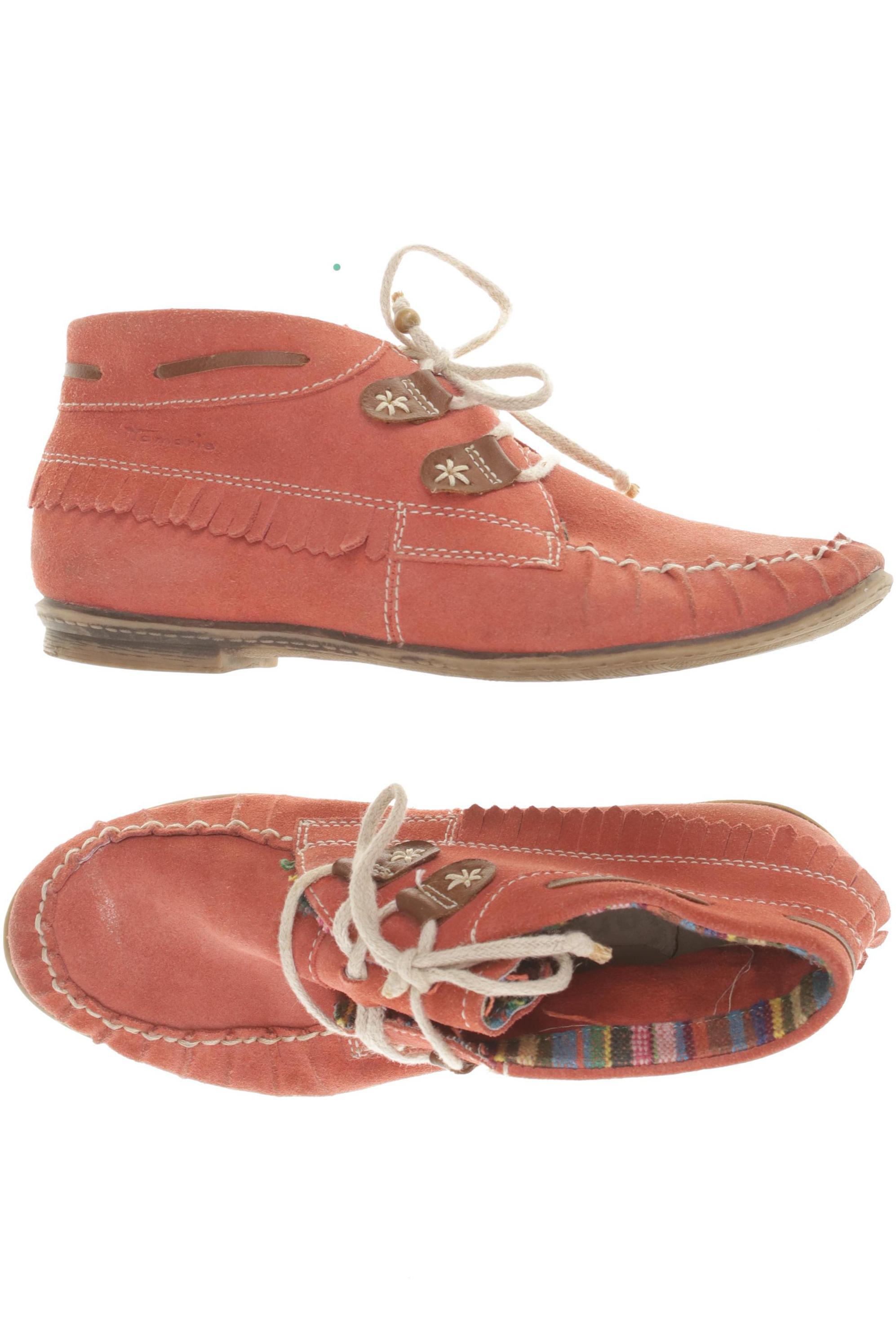 

Tamaris Damen Stiefelette, rot, Gr. 36