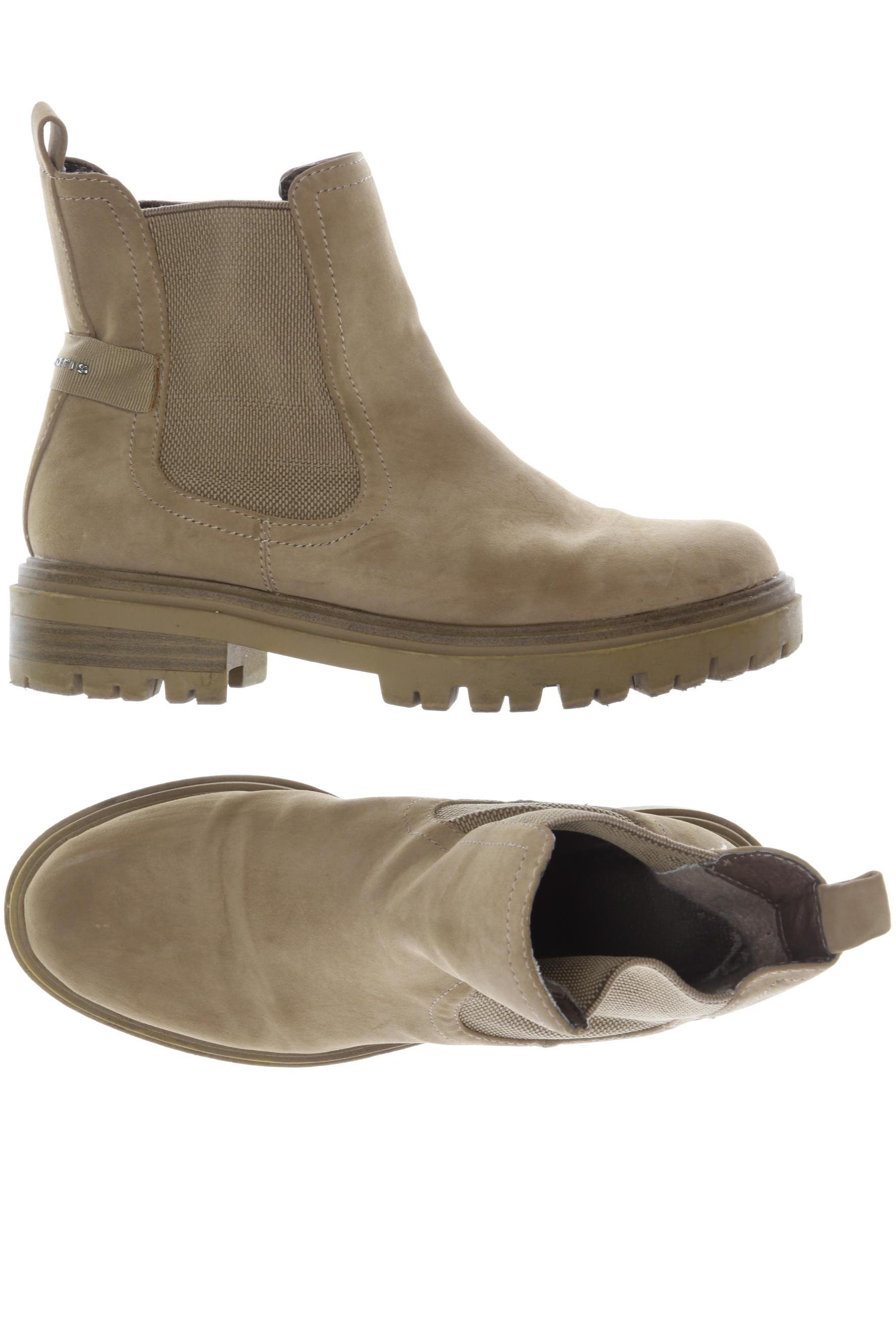 

Tamaris Damen Stiefelette, beige, Gr. 39