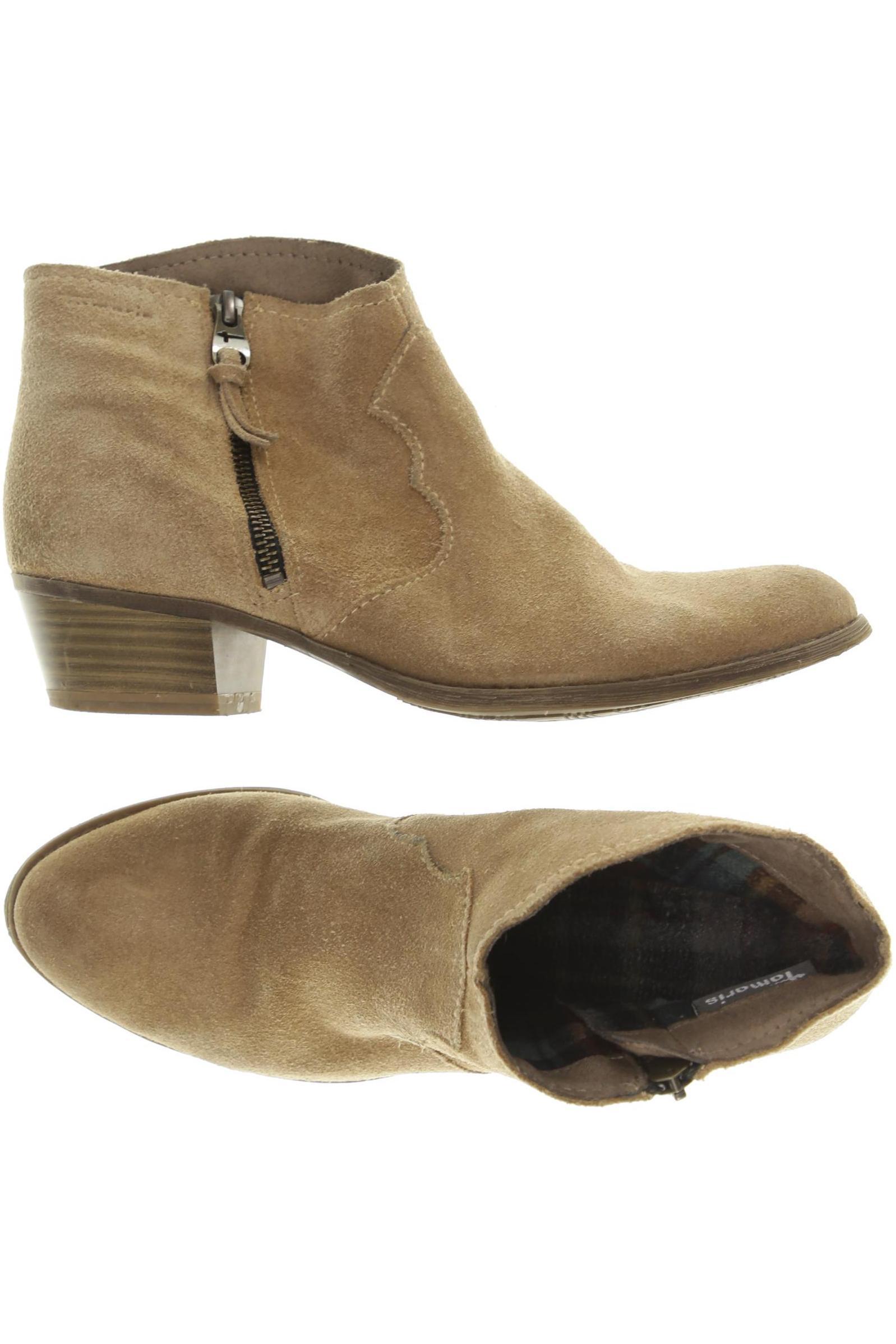 

Tamaris Damen Stiefelette, beige, Gr. 39