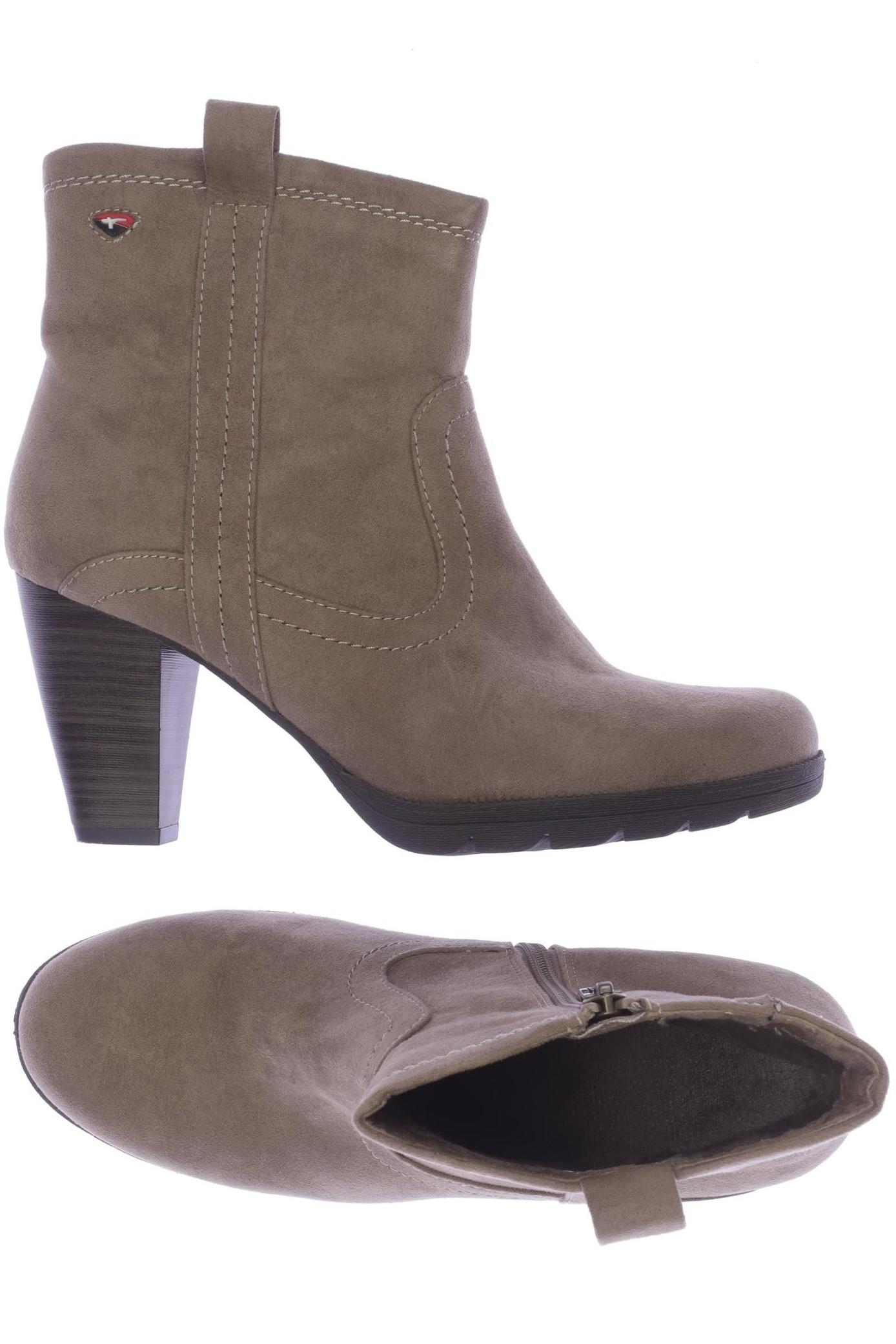 

Tamaris Damen Stiefelette, beige, Gr. 38
