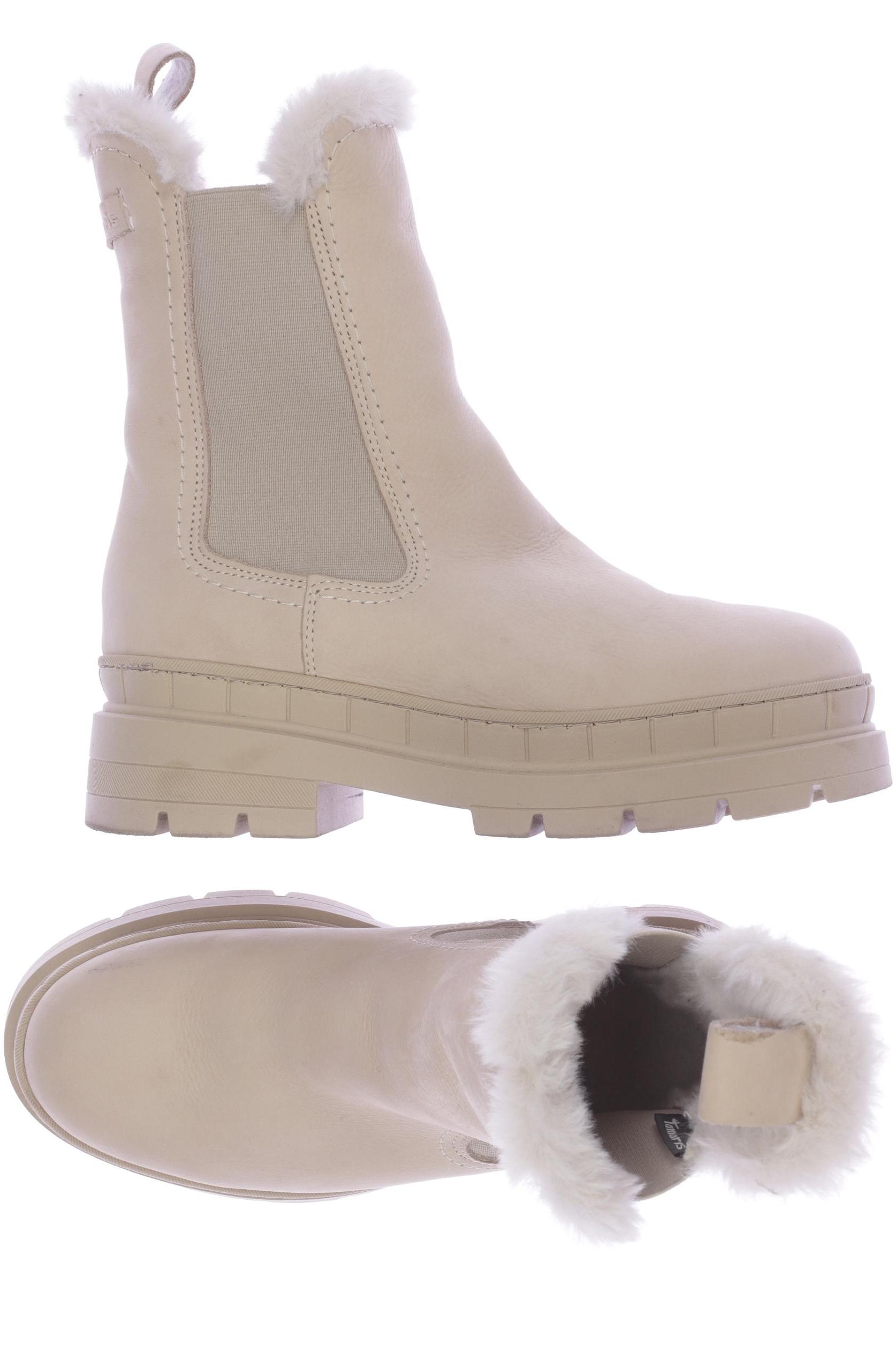 

Tamaris Damen Stiefelette, beige, Gr. 36