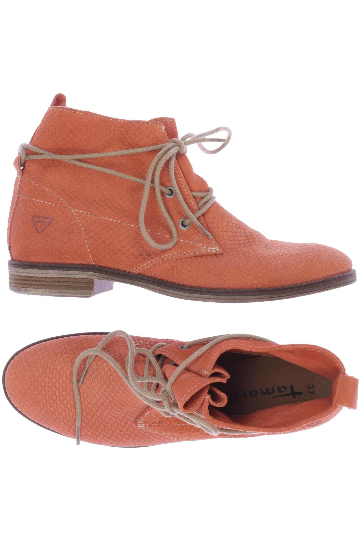 

Tamaris Damen Stiefelette, orange, Gr. 37