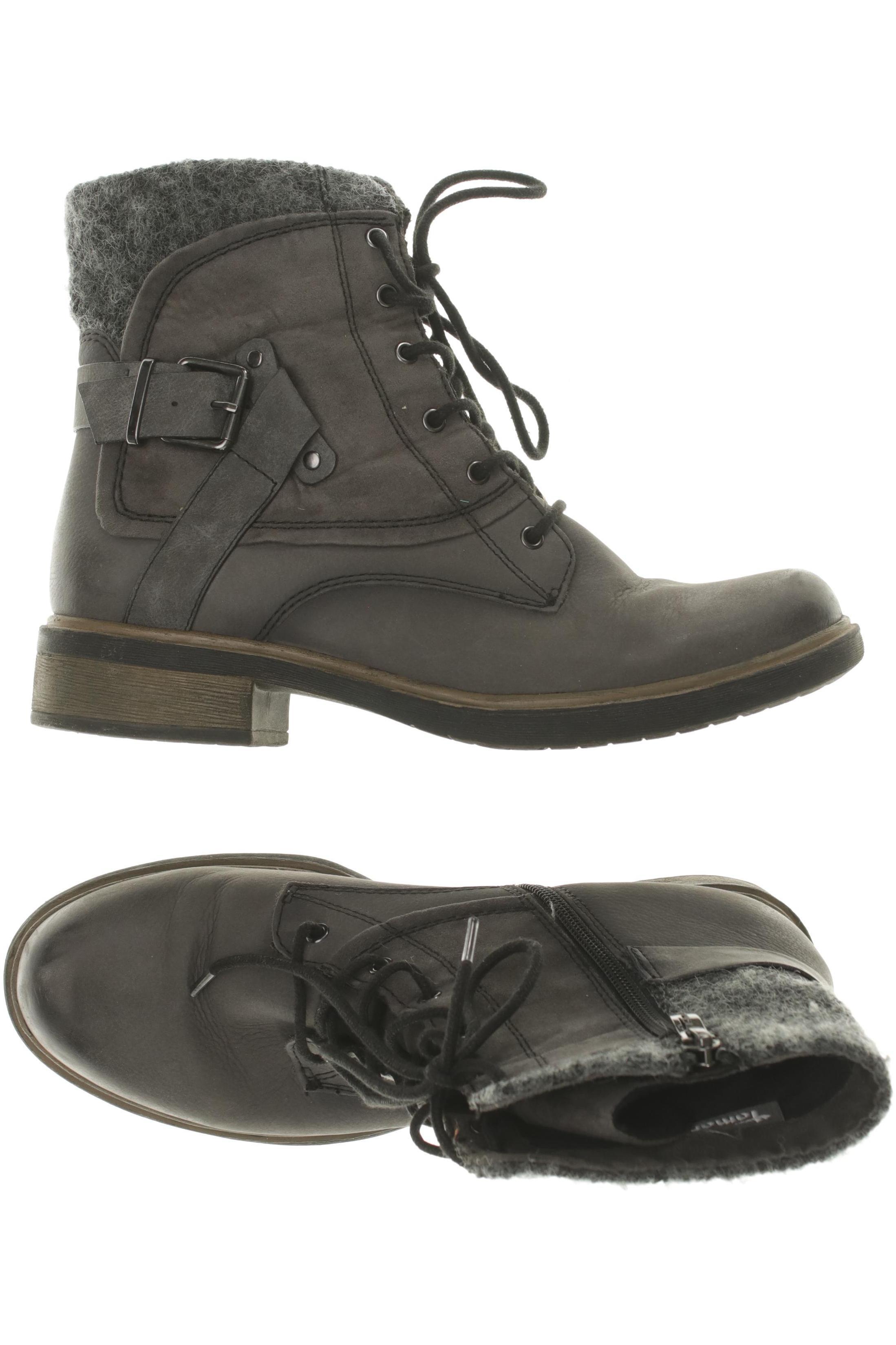 

Tamaris Damen Stiefelette, grau, Gr. 38