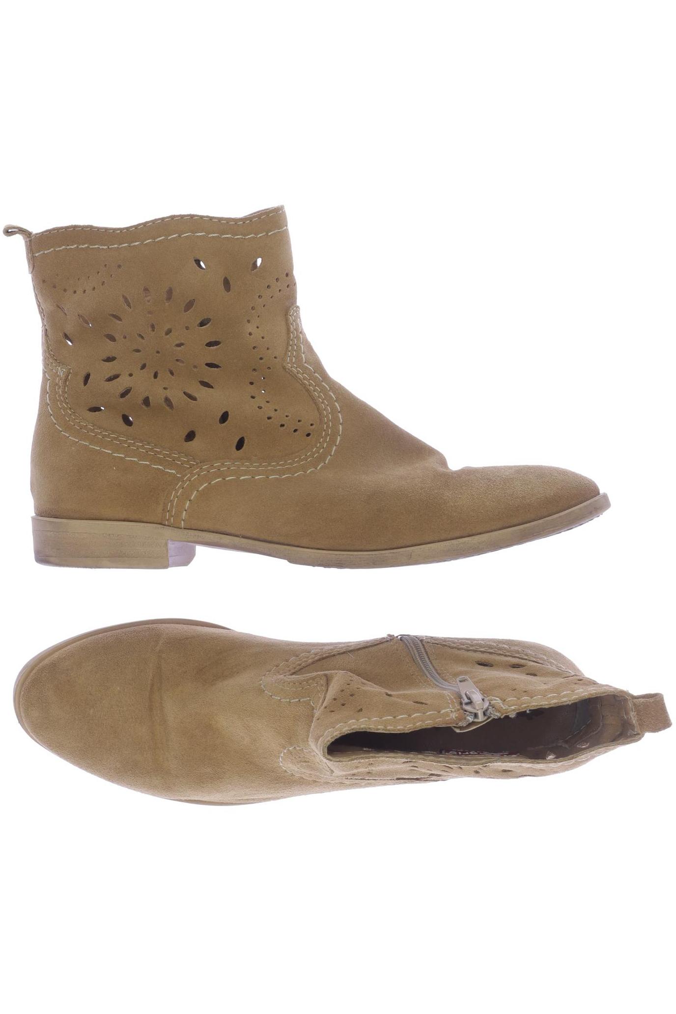 

Tamaris Damen Stiefelette, beige, Gr. 39