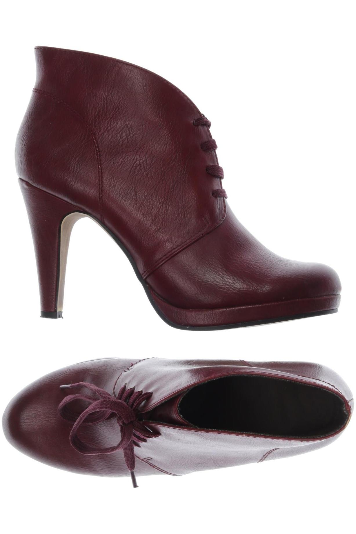 

Tamaris Damen Stiefelette, bordeaux, Gr. 39