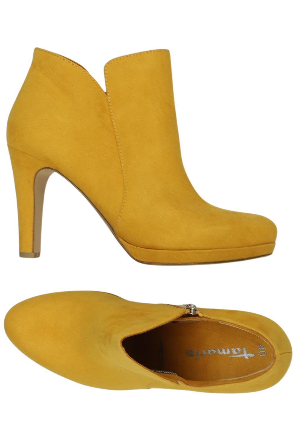 

Tamaris Damen Stiefelette, orange, Gr. 40