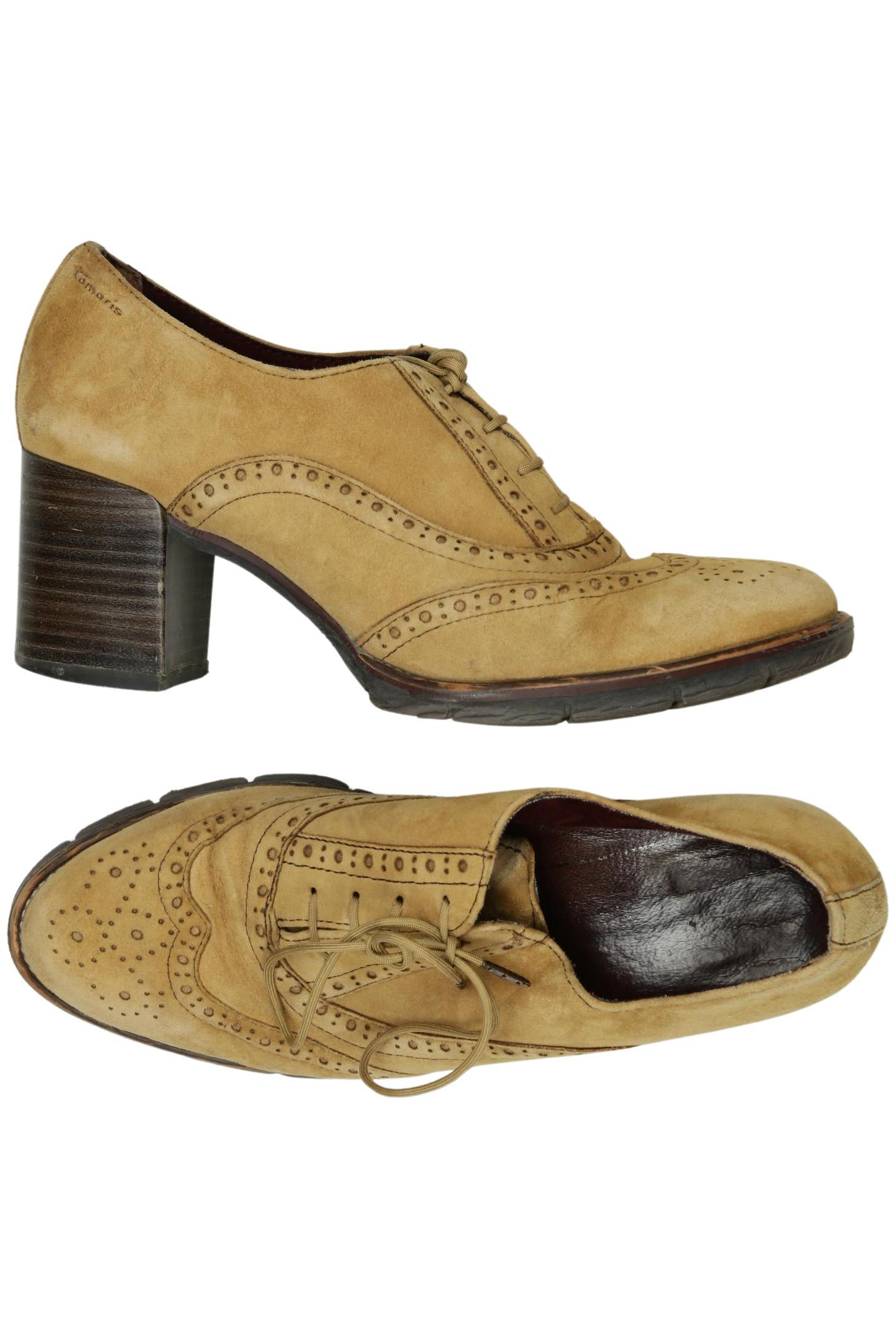 

Tamaris Damen Stiefelette, beige, Gr. 40