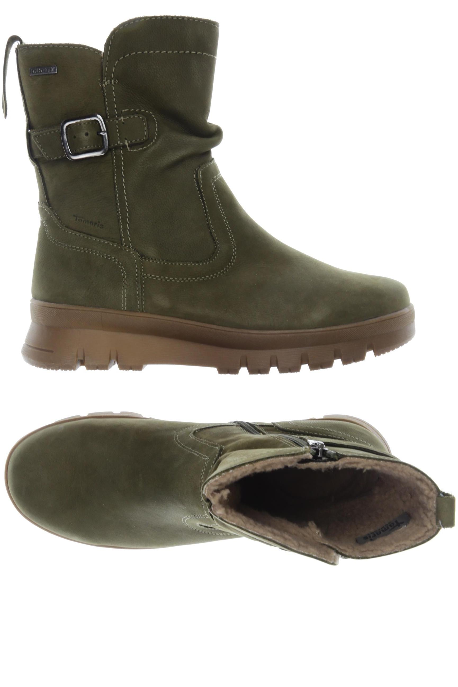 

Tamaris Damen Stiefelette, grün, Gr. 40