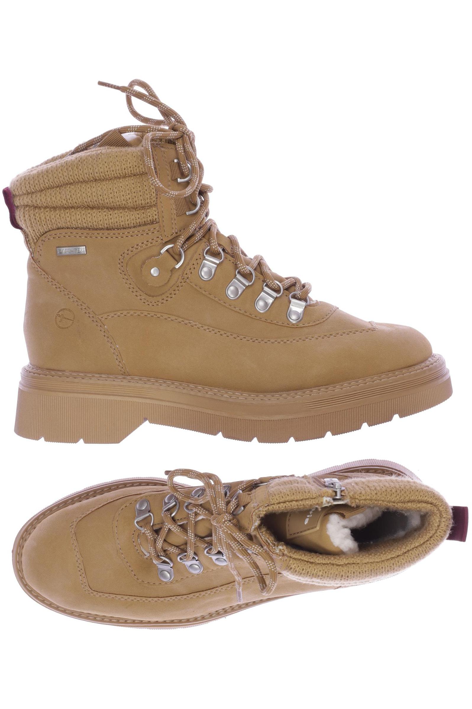 

Tamaris Damen Stiefelette, beige, Gr. 39