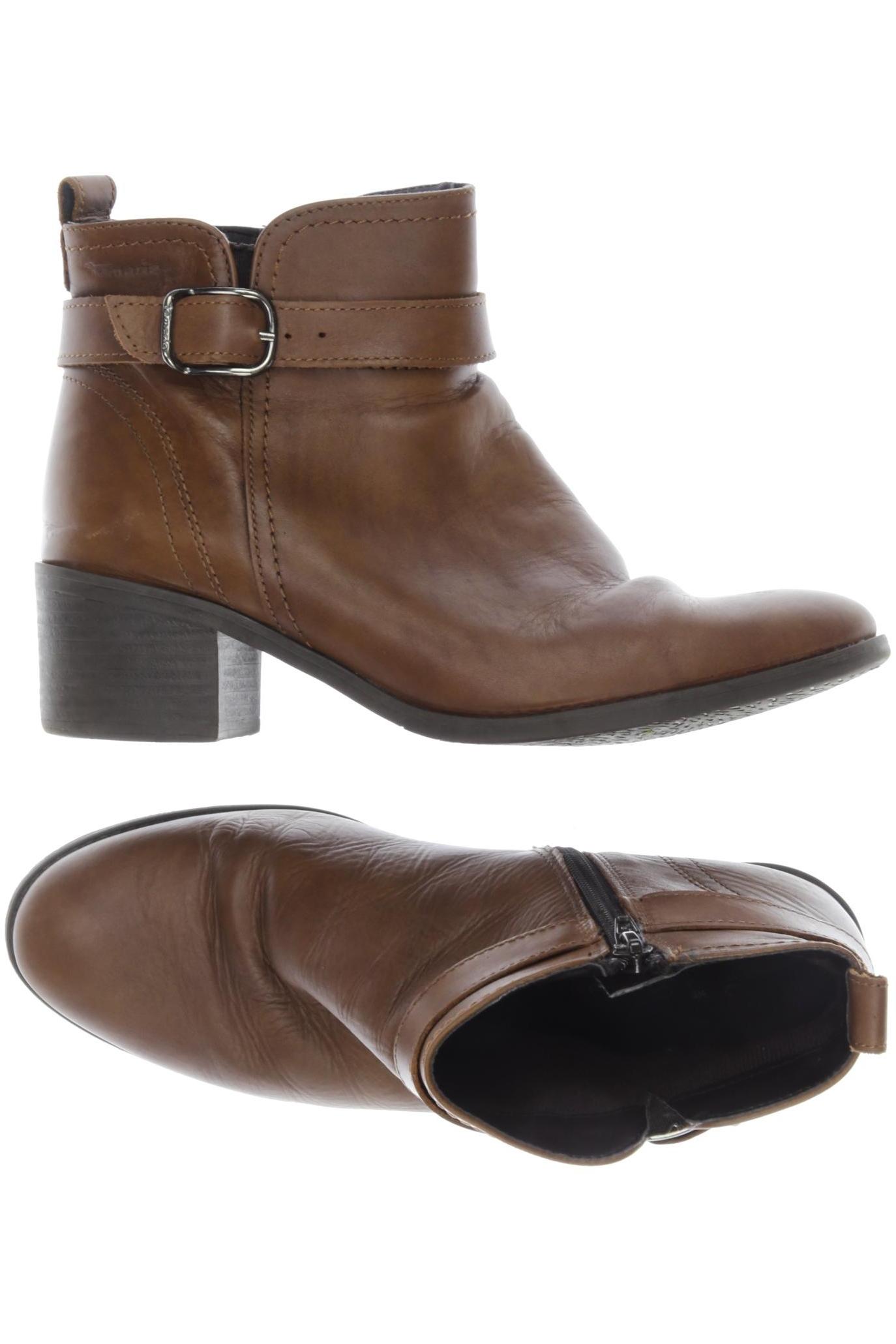 

Tamaris Damen Stiefelette, braun, Gr. 40