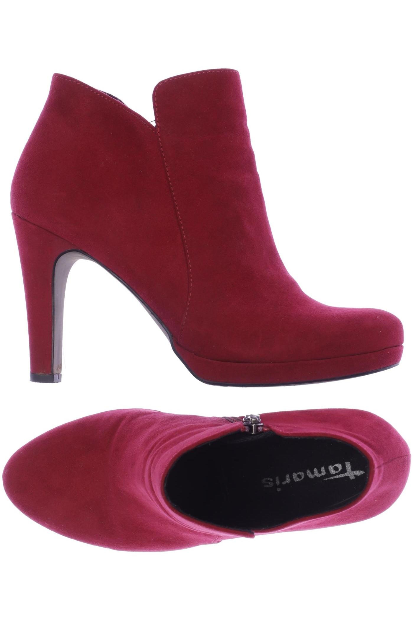 

Tamaris Damen Stiefelette, rot, Gr. 37