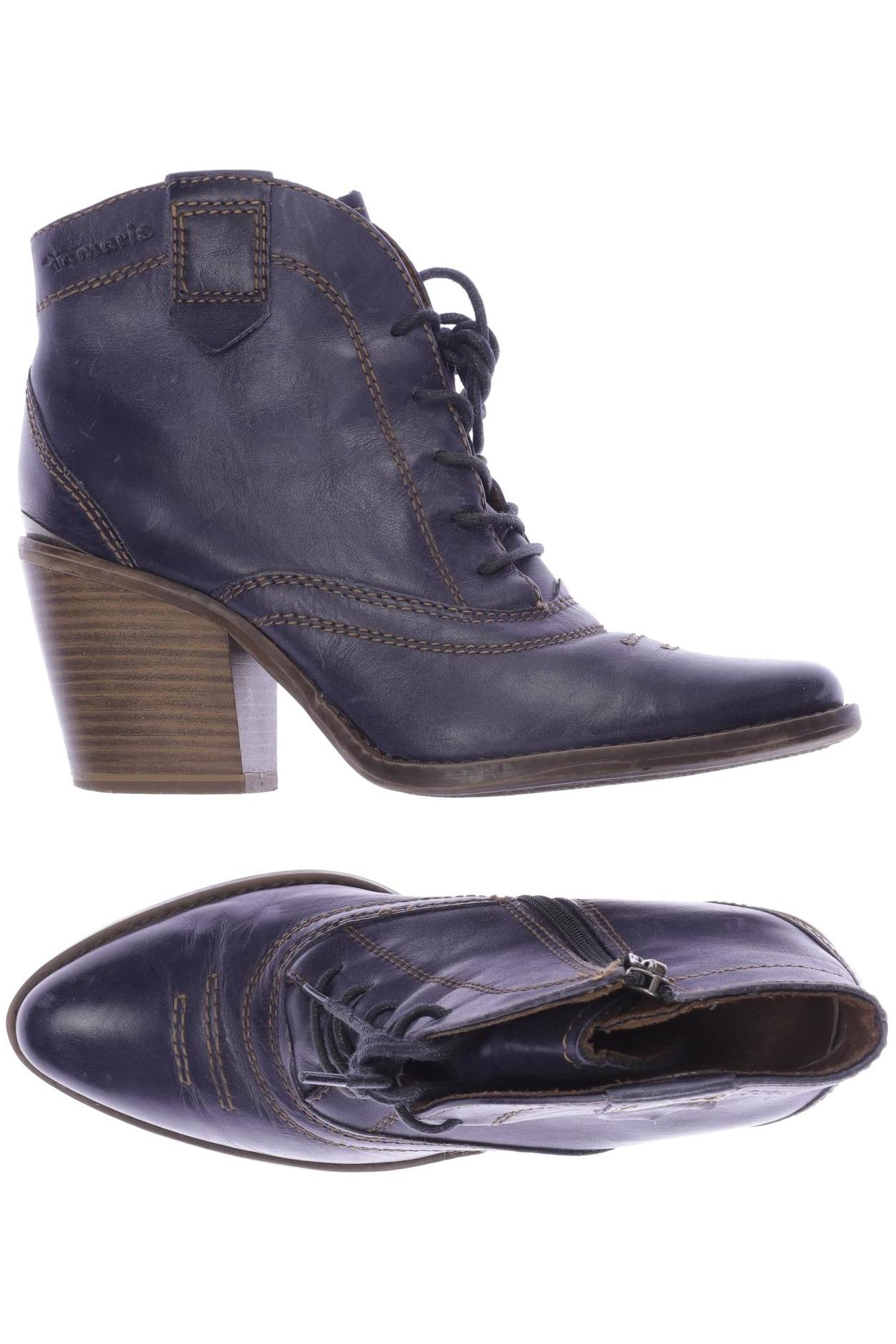 

Tamaris Damen Stiefelette, marineblau