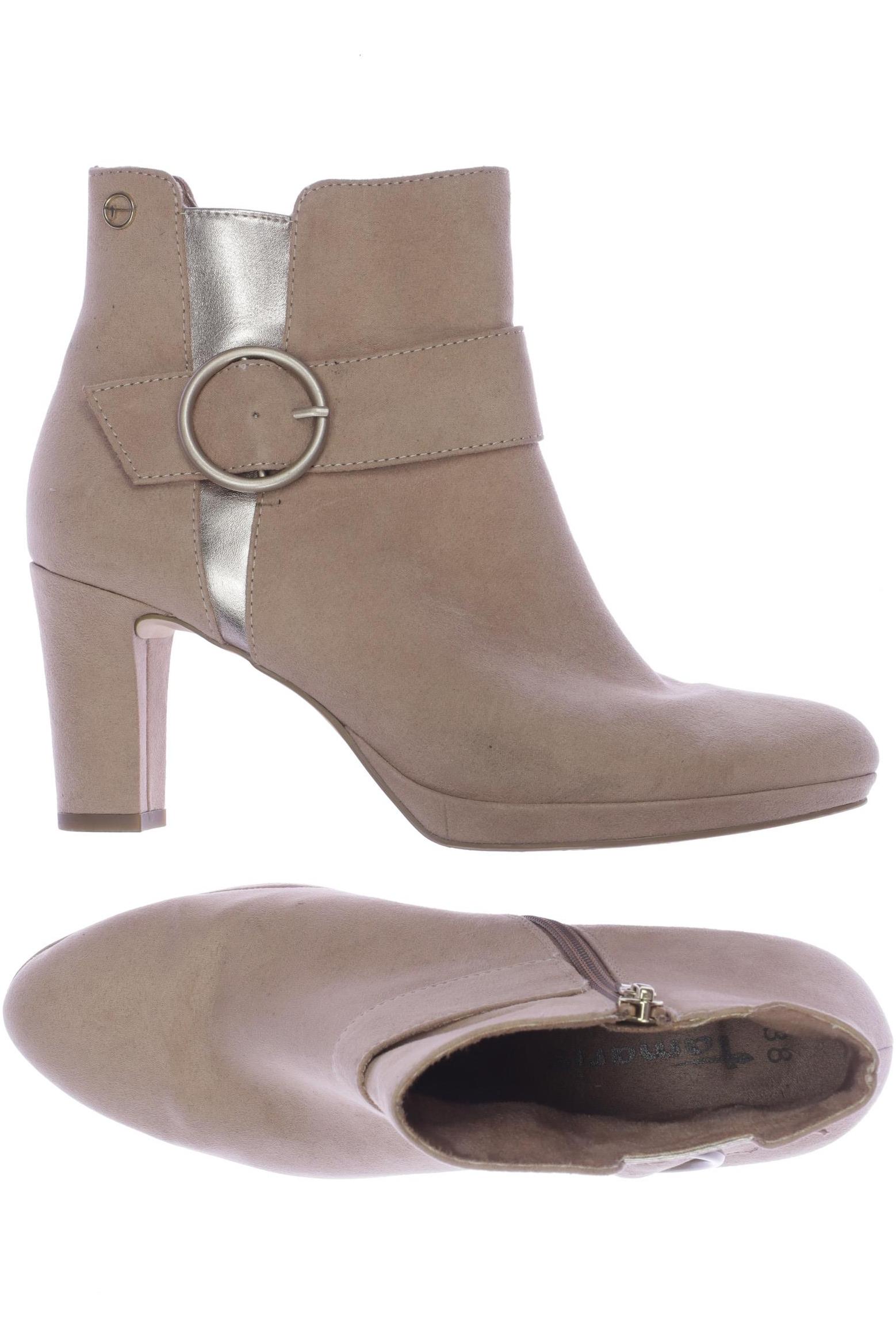 

Tamaris Damen Stiefelette, beige, Gr. 38