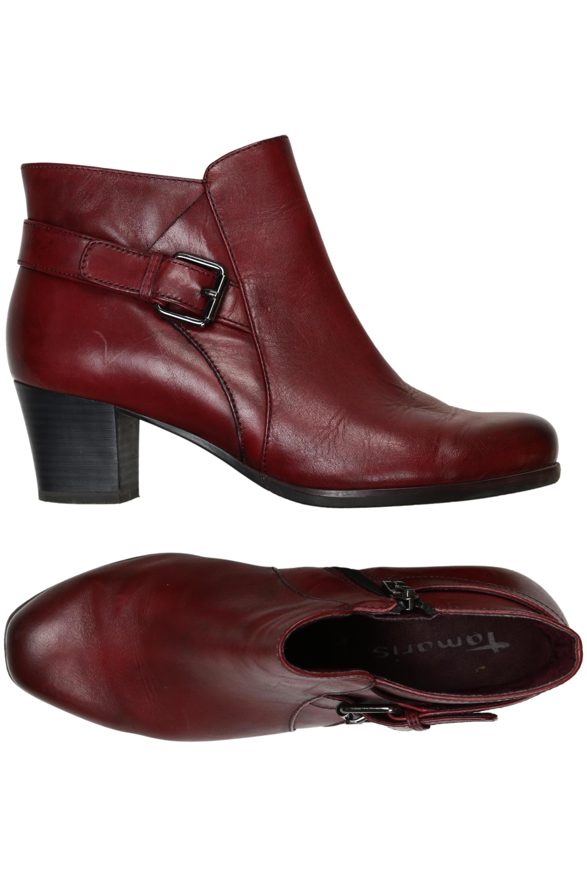

Tamaris Damen Stiefelette, rot, Gr. 37