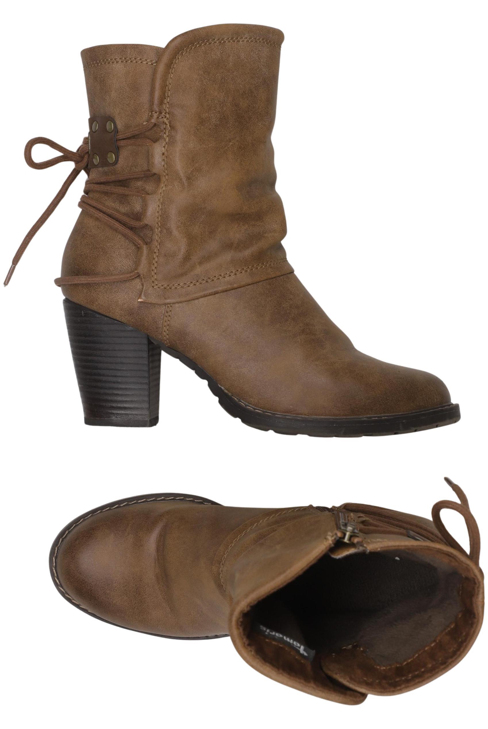

Tamaris Damen Stiefelette, braun, Gr. 40