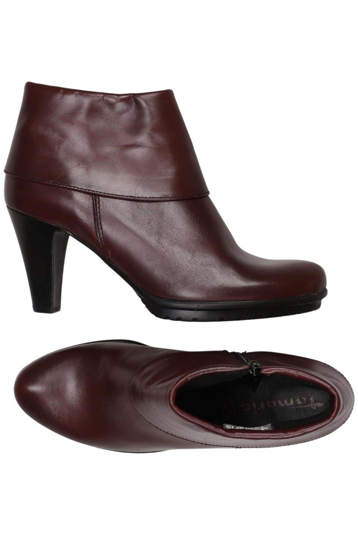 

Tamaris Damen Stiefelette, bordeaux, Gr. 38