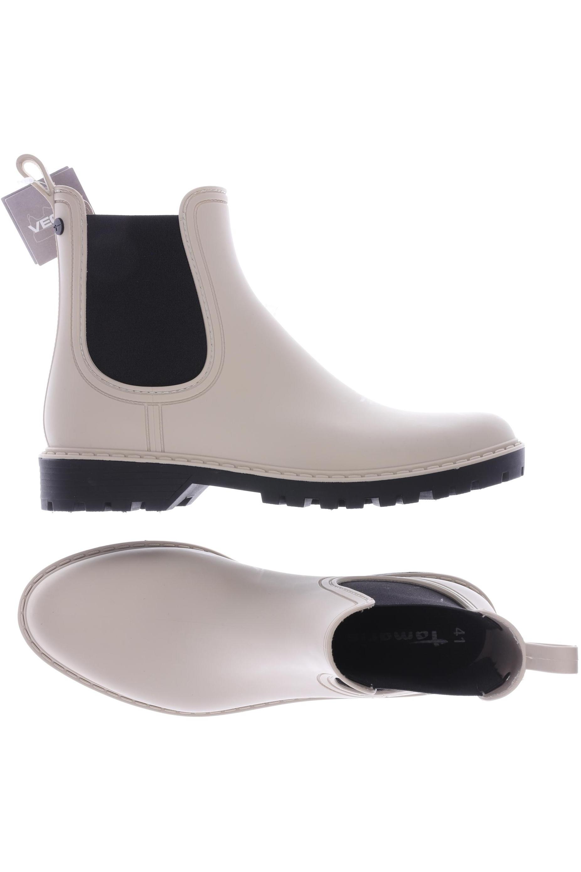 

Tamaris Damen Stiefelette, cremeweiß, Gr. 41