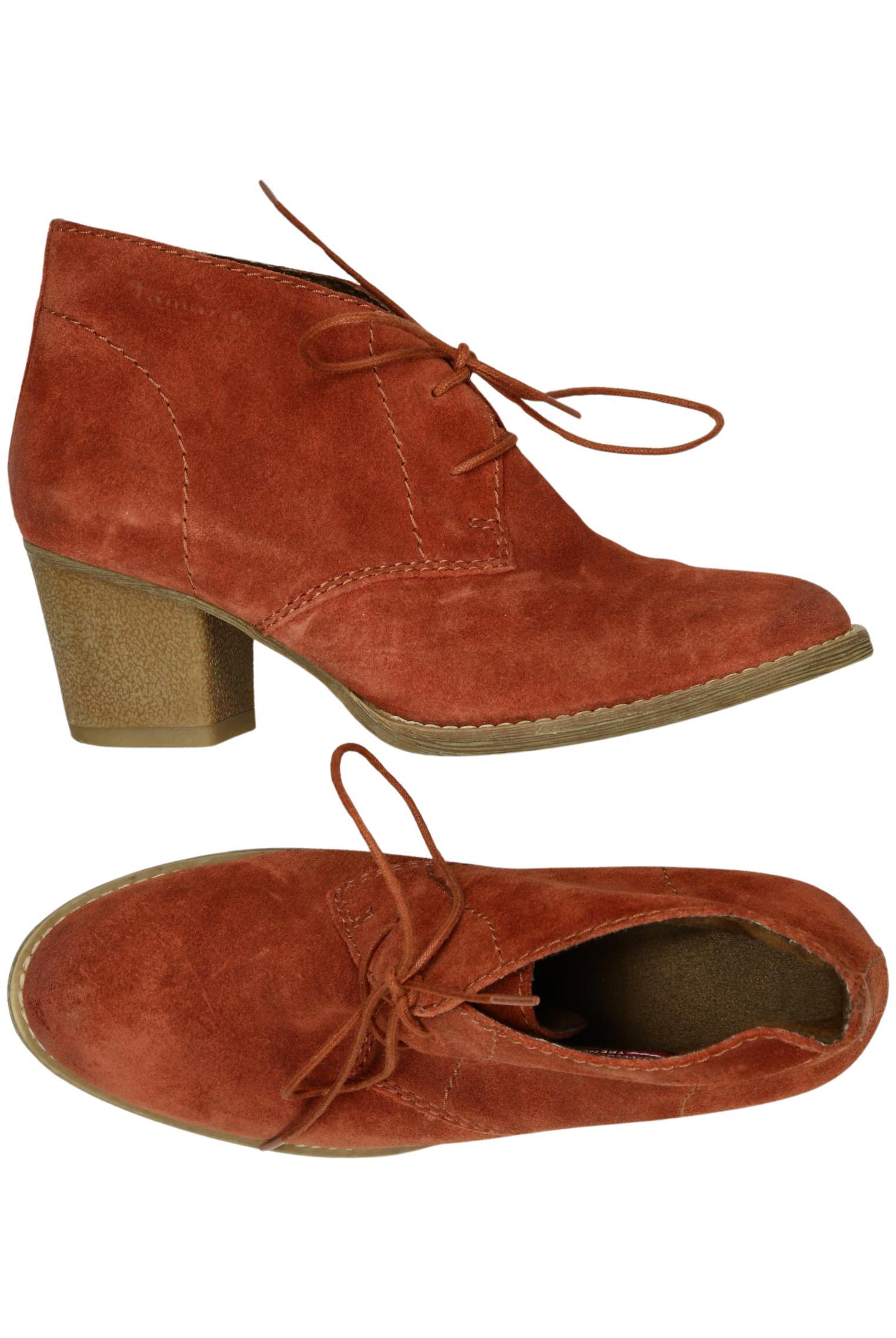 

Tamaris Damen Stiefelette, orange, Gr. 38