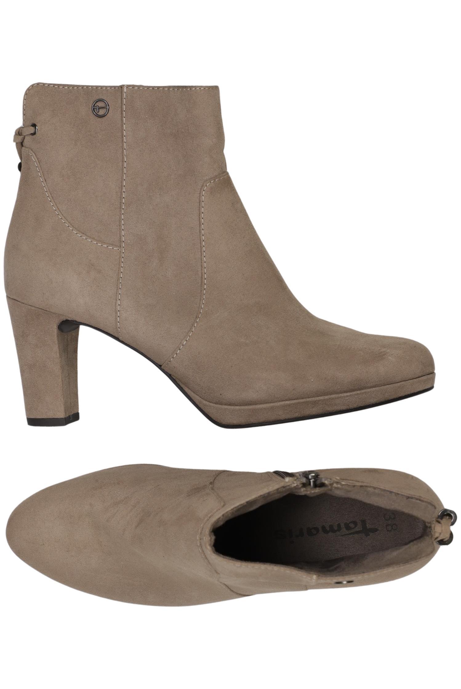 

Tamaris Damen Stiefelette, beige, Gr. 38
