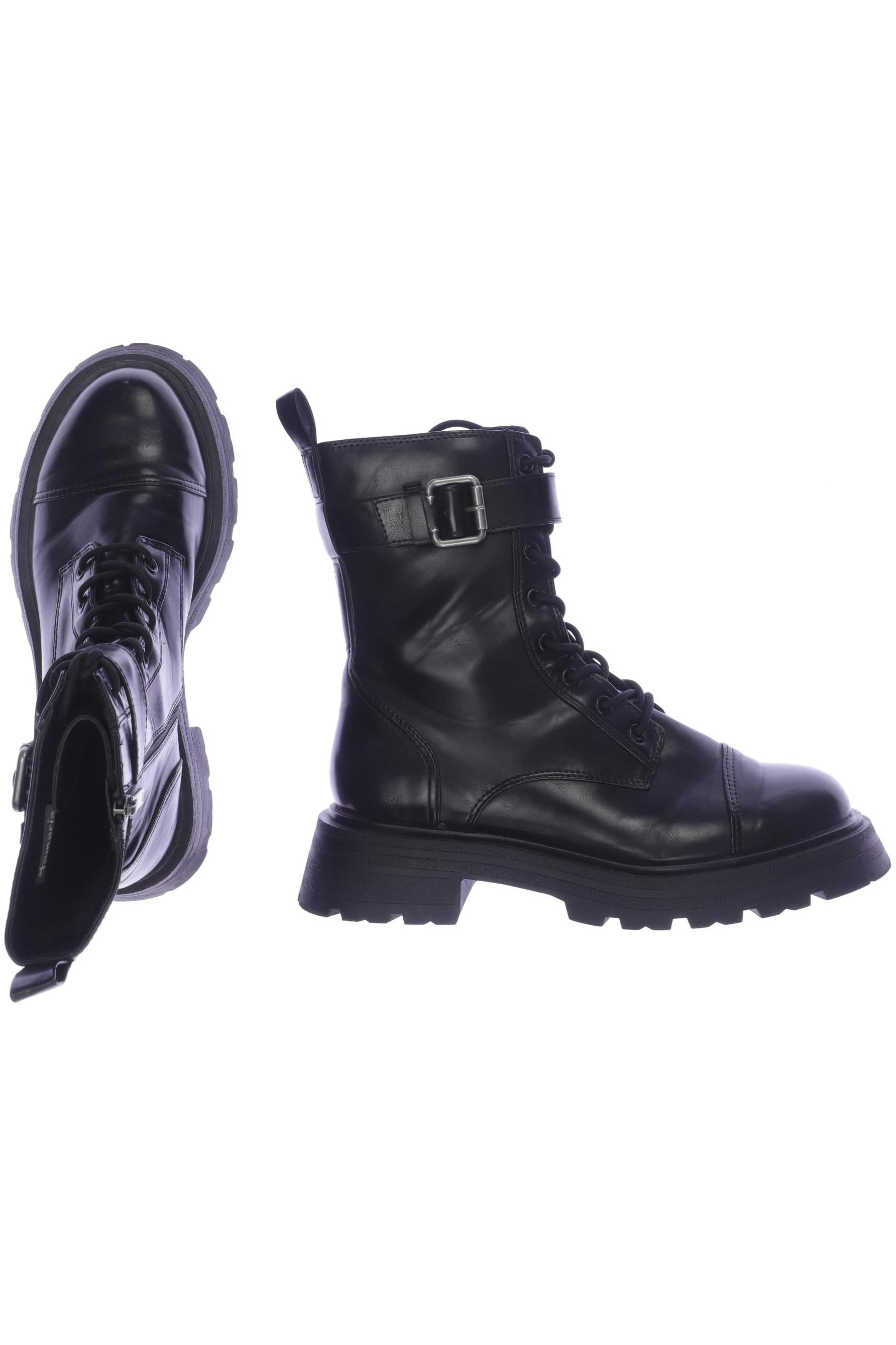 

Tamaris Damen Stiefelette, schwarz, Gr. 39