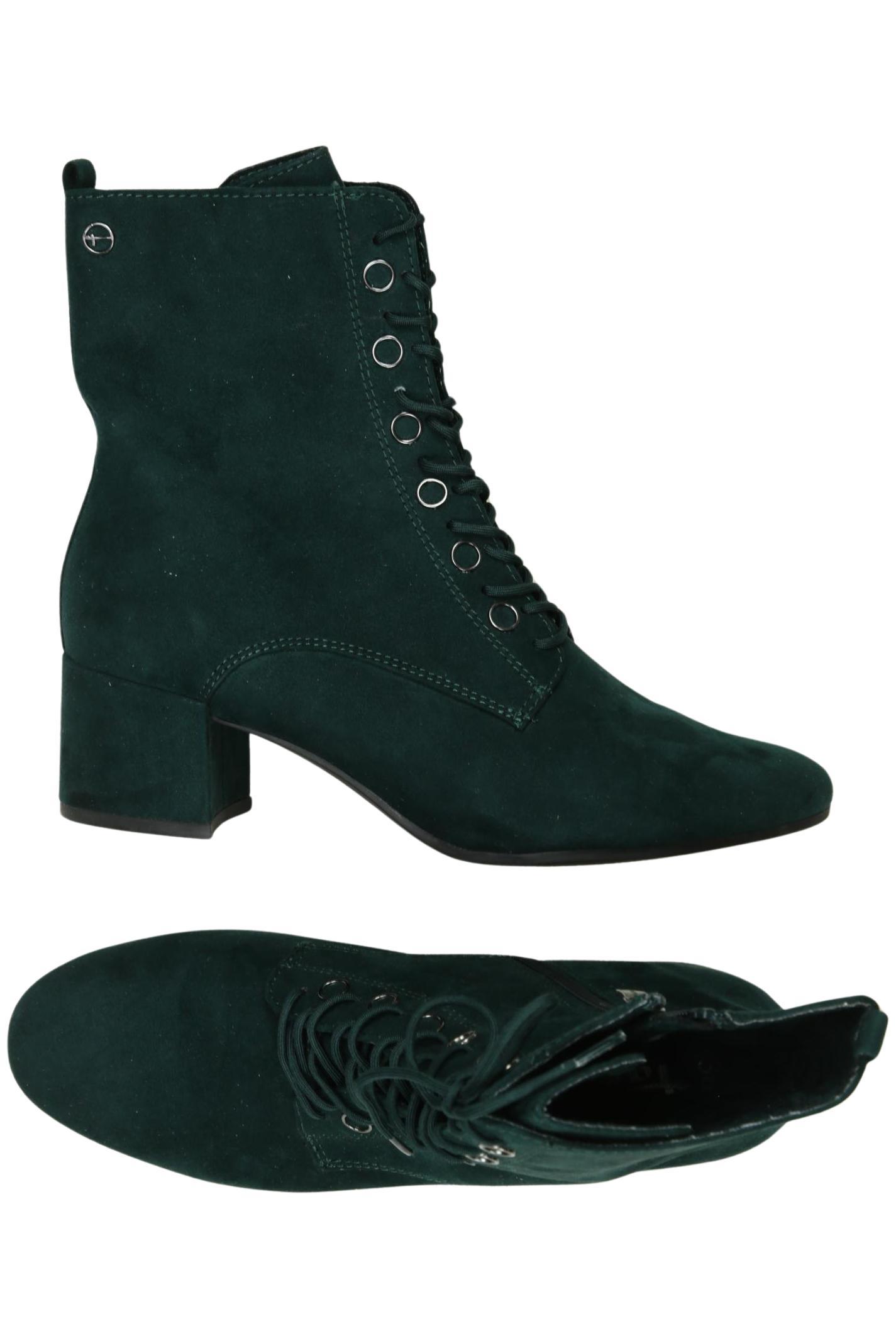Thumbnail - Tamaris Damen Stiefelette, grün, Gr. 36