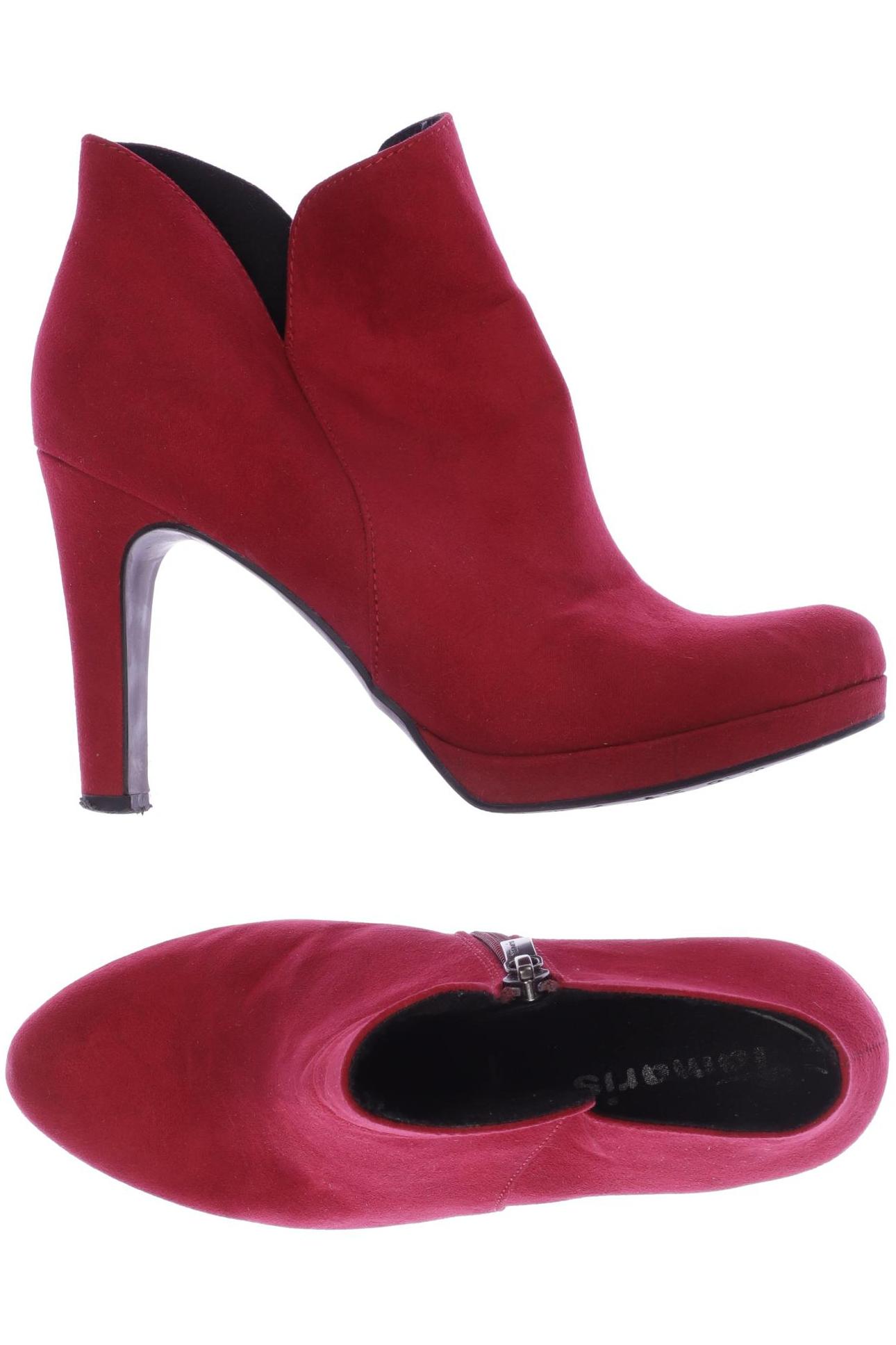 

Tamaris Damen Stiefelette, rot, Gr. 37