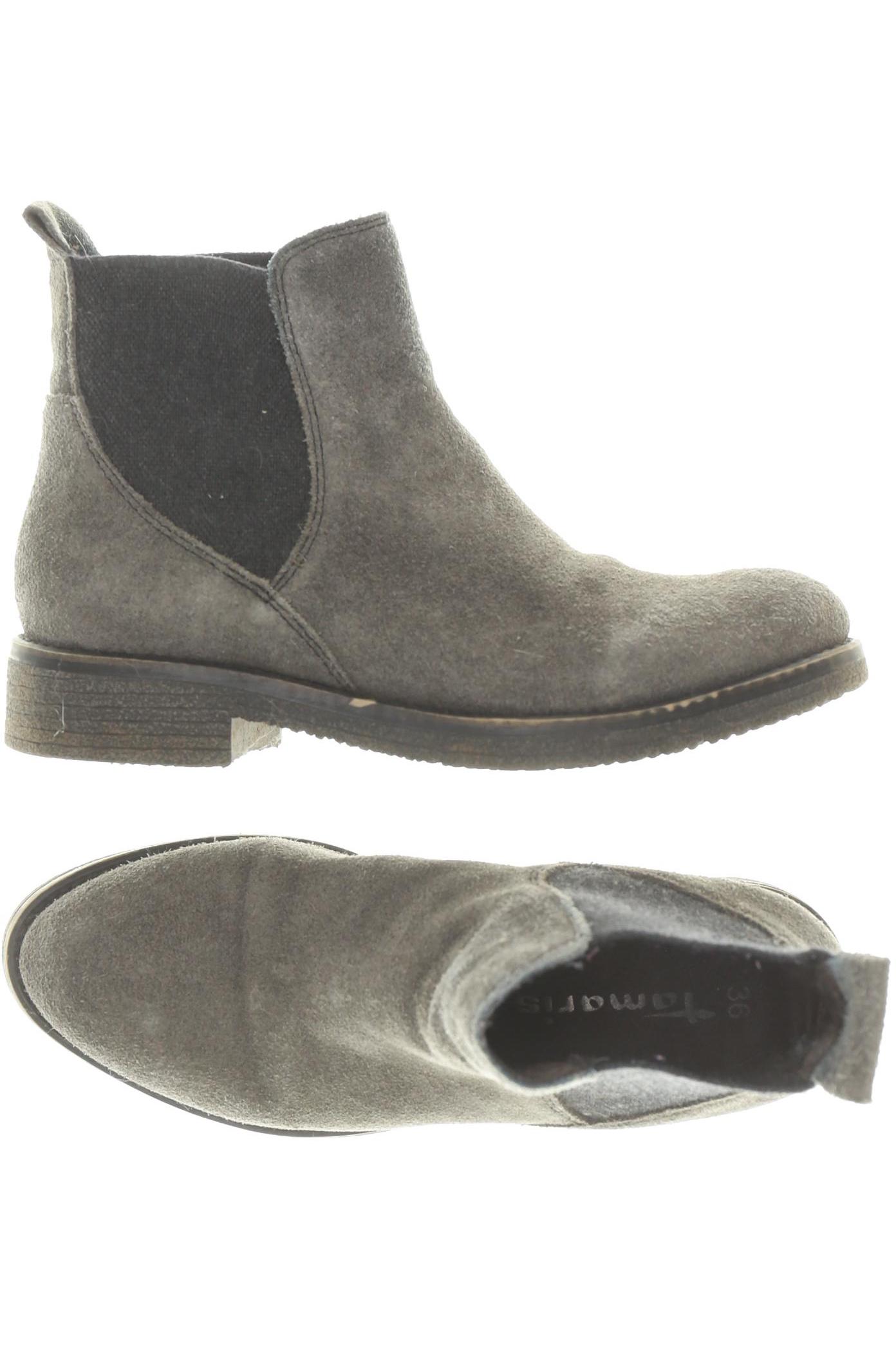 

Tamaris Damen Stiefelette, grau, Gr. 36
