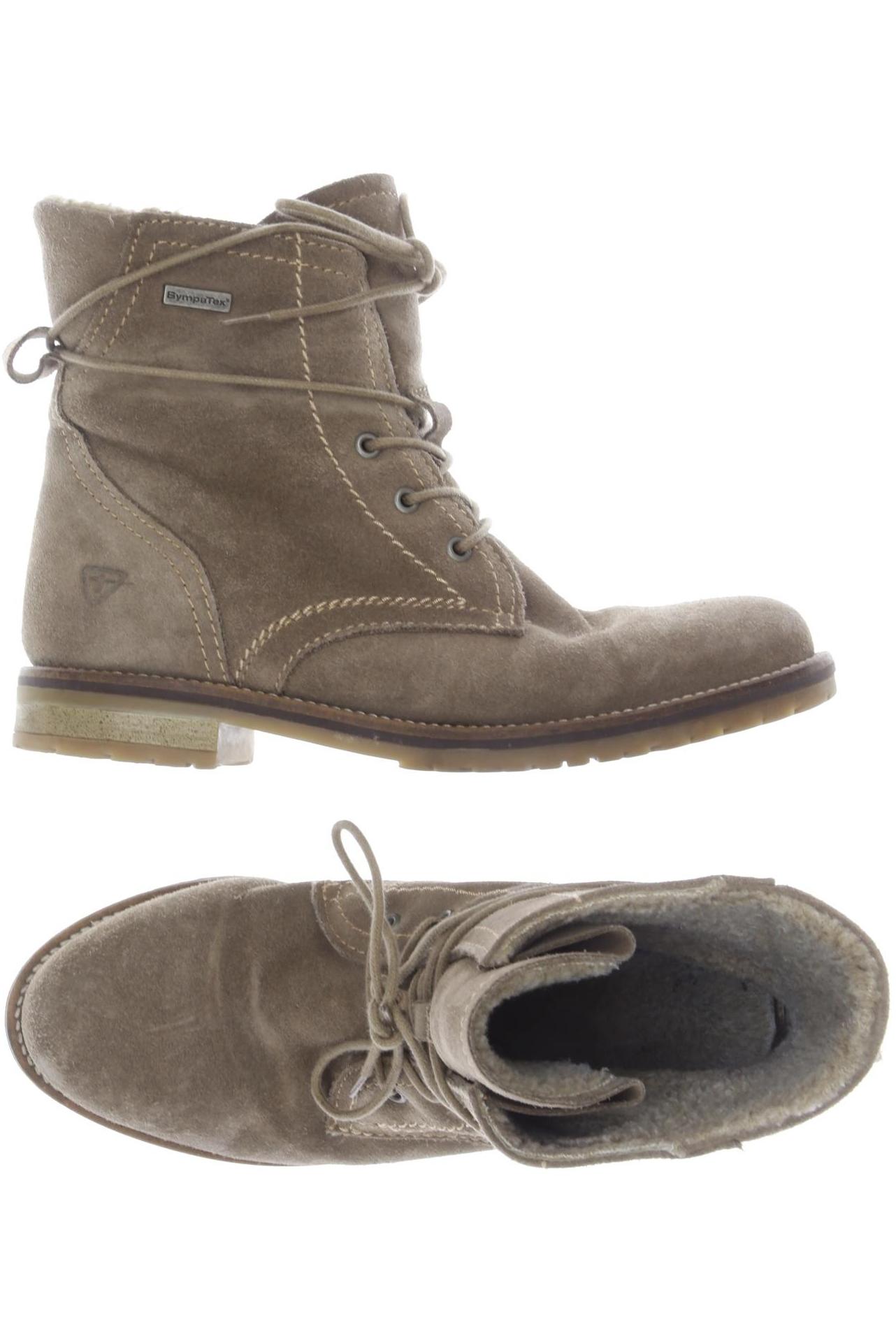 

Tamaris Damen Stiefelette, beige, Gr. 37