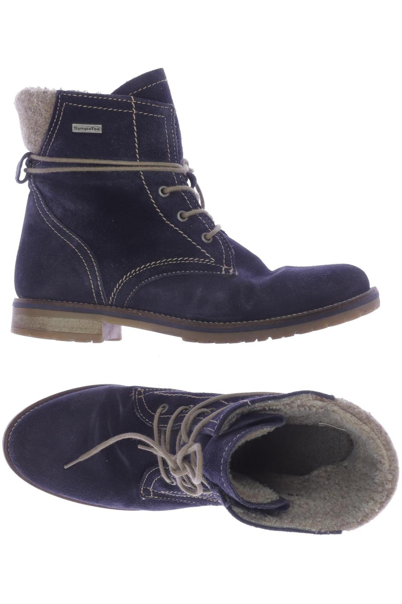 

Tamaris Damen Stiefelette, marineblau, Gr. 38
