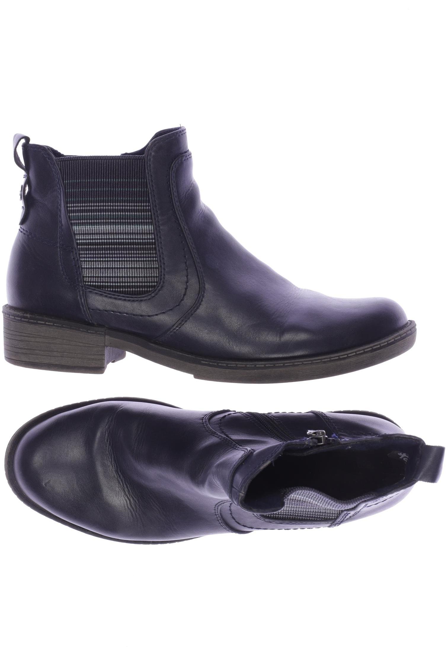 

Tamaris Damen Stiefelette, marineblau, Gr. 38