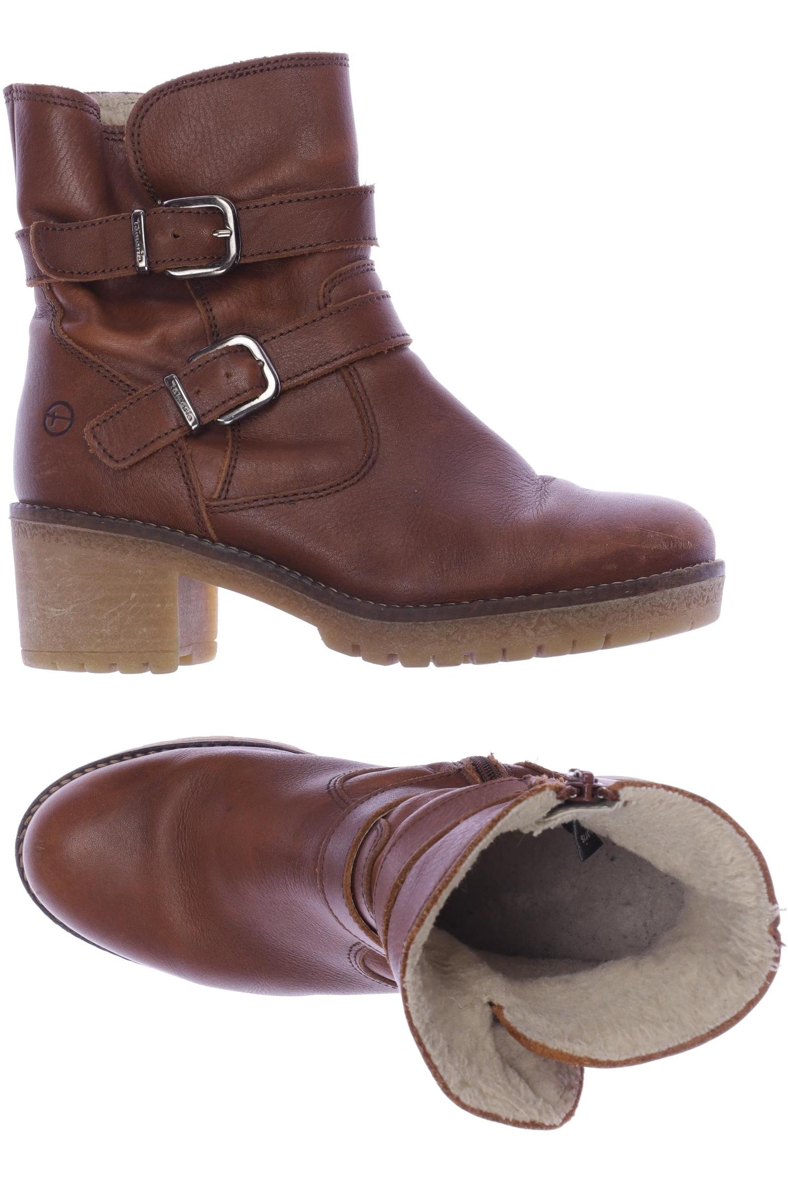 

Tamaris Damen Stiefelette, braun, Gr. 38