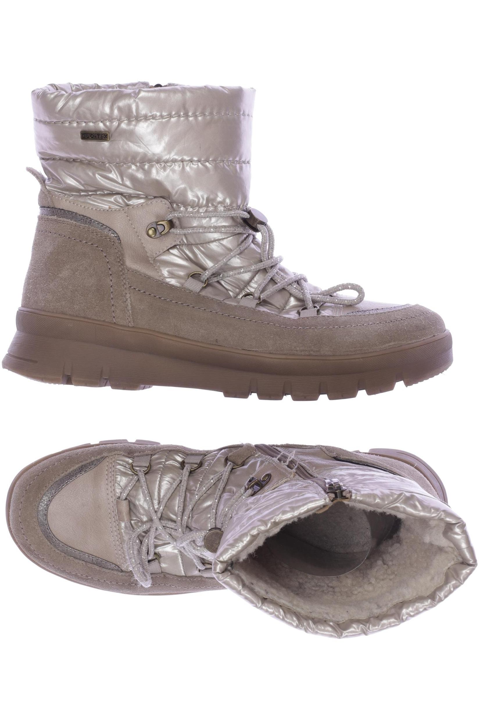

Tamaris Damen Stiefelette, beige, Gr. 42