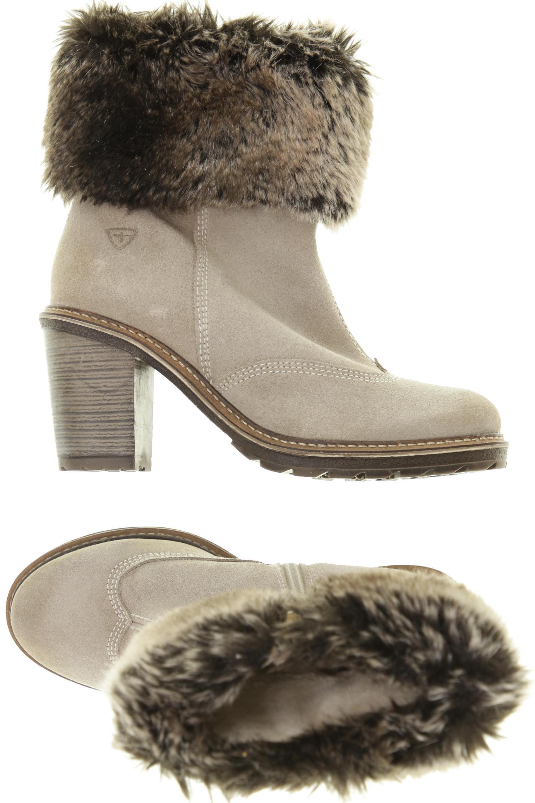 

Tamaris Damen Stiefelette, beige, Gr. 37